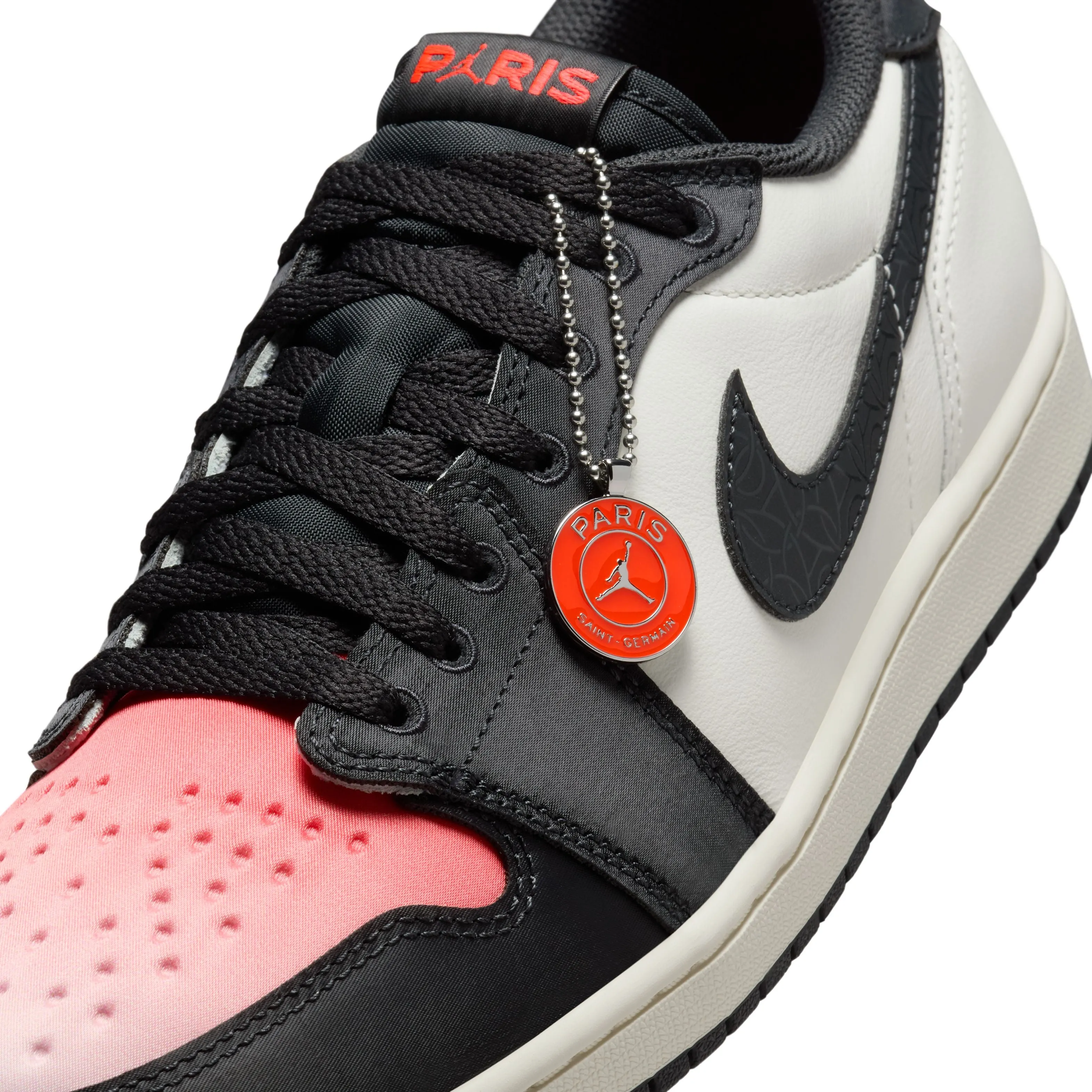   PSG Jordan 1 Low Retro OG 'Voile Rose Oxford'