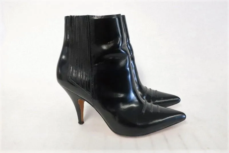 Bottes Chelsea Delia en cuir brillant noir taille 37 de 3.1 Phillip Lim