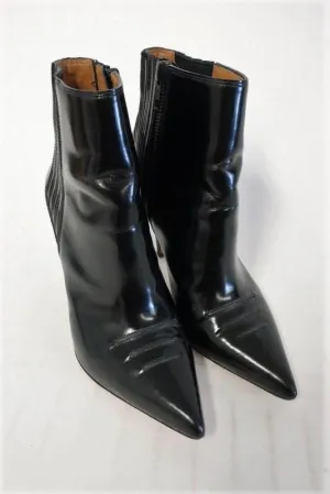 Bottes Chelsea Delia en cuir brillant noir taille 37 de 3.1 Phillip Lim