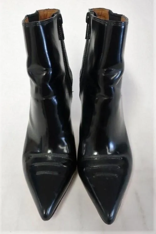 Bottes Chelsea Delia en cuir brillant noir taille 37 de 3.1 Phillip Lim