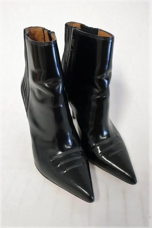 Bottes Chelsea Delia en cuir brillant noir taille 37 de 3.1 Phillip Lim