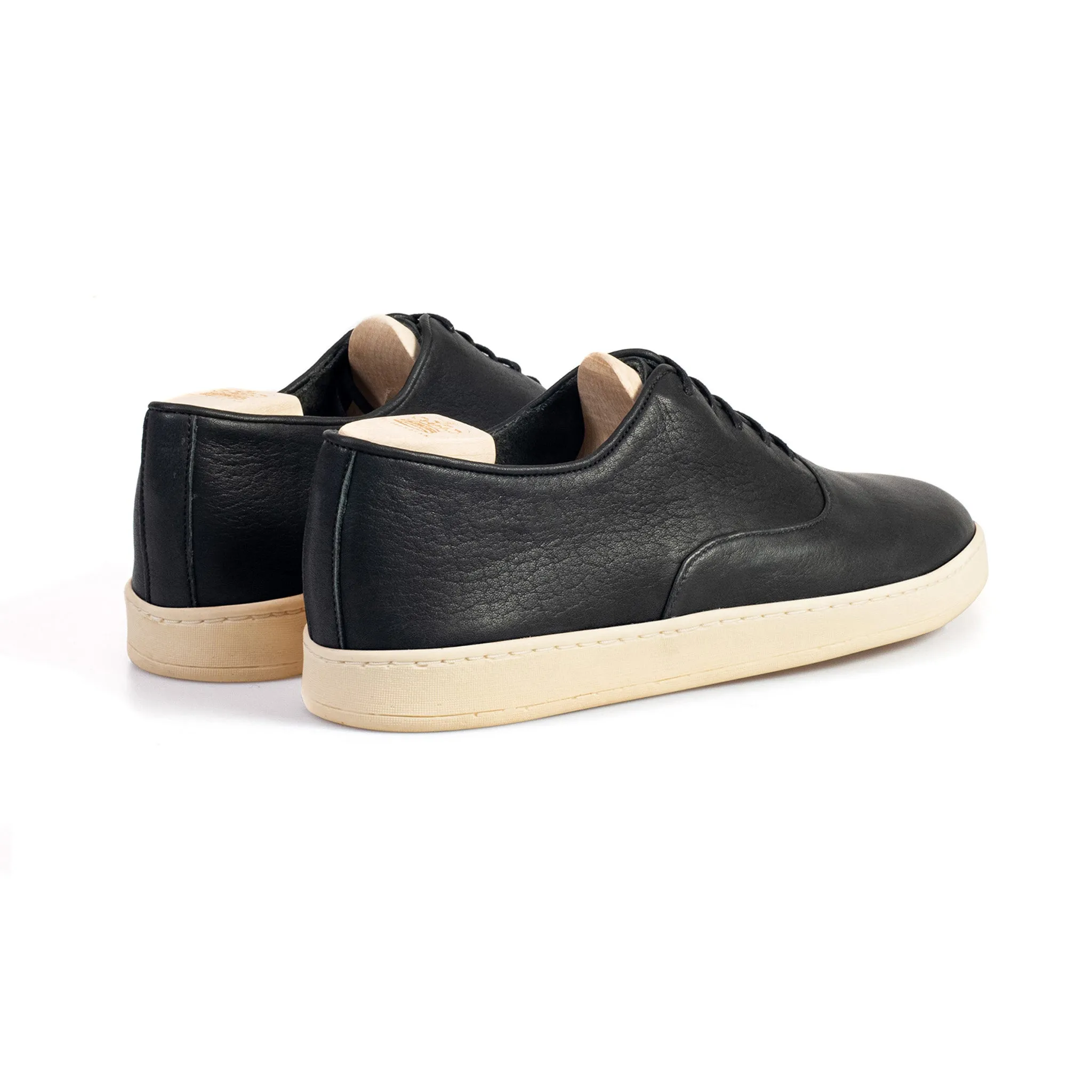 Abbey Oxford Non Doublé - Noir Horween Dearborn