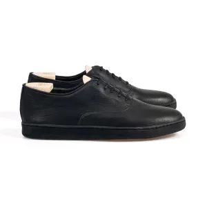 Abbey Oxford Non Doublé - Noir Horween Dearborn