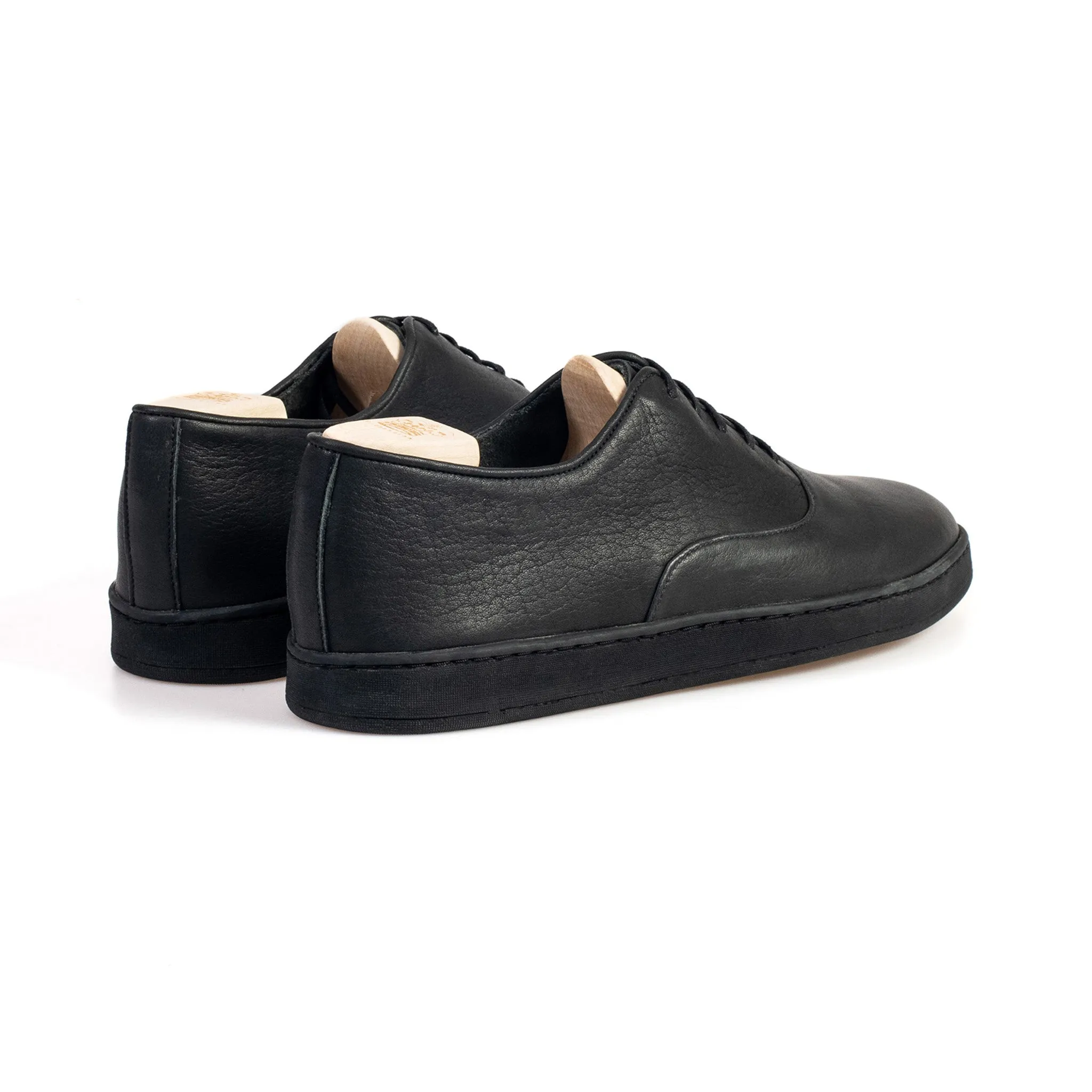 Abbey Oxford Non Doublé - Noir Horween Dearborn