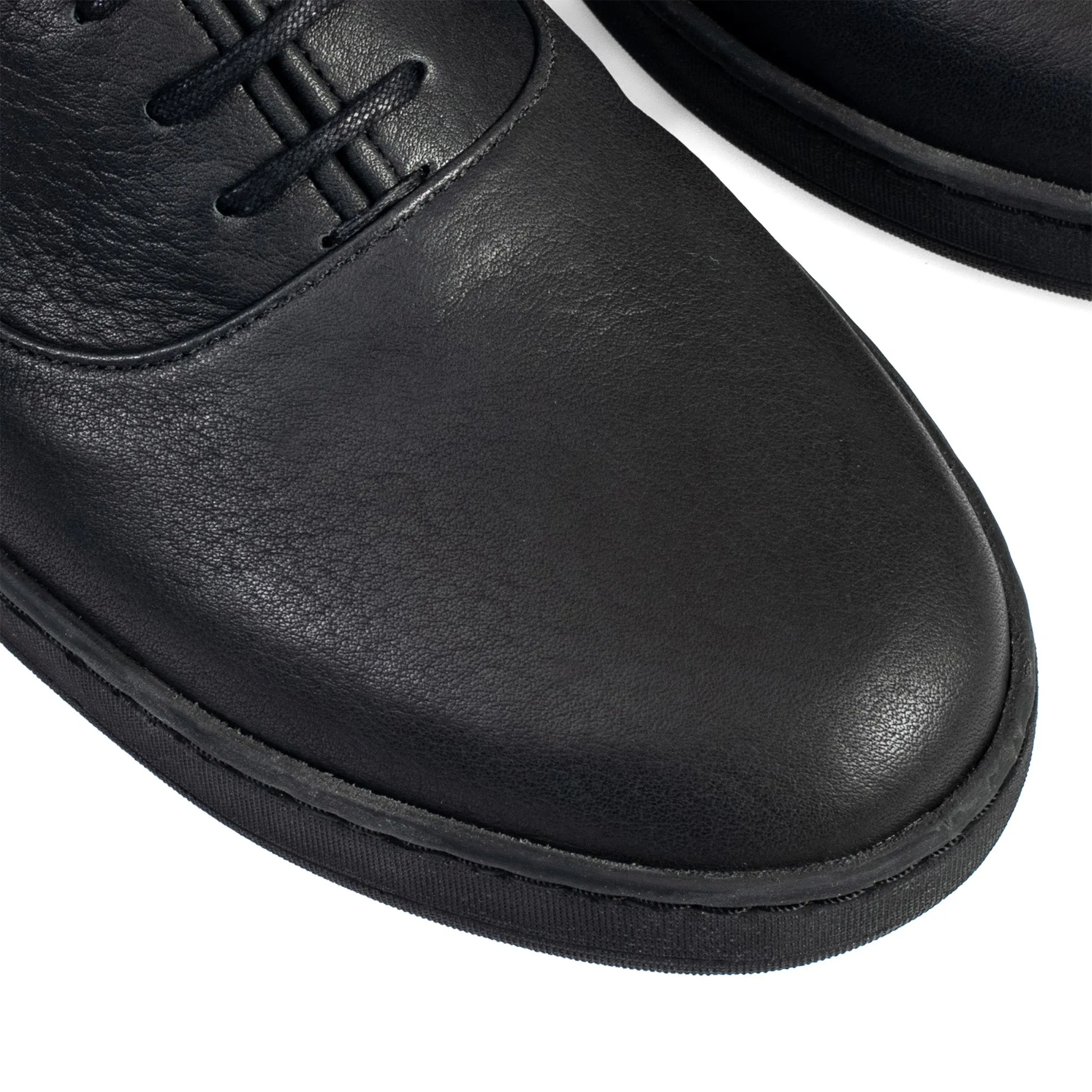 Abbey Oxford Non Doublé - Noir Horween Dearborn