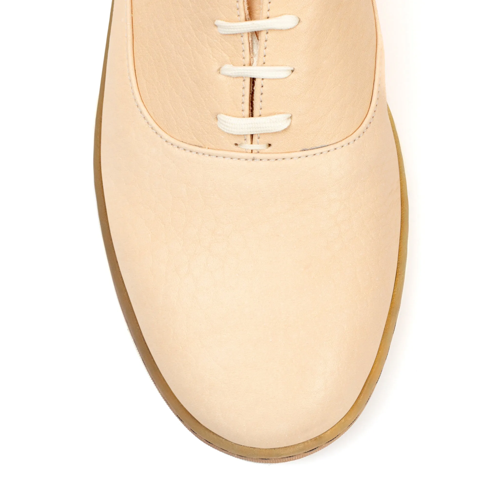 Abbey Oxford Non Doublé - Natural Horween Dearborn