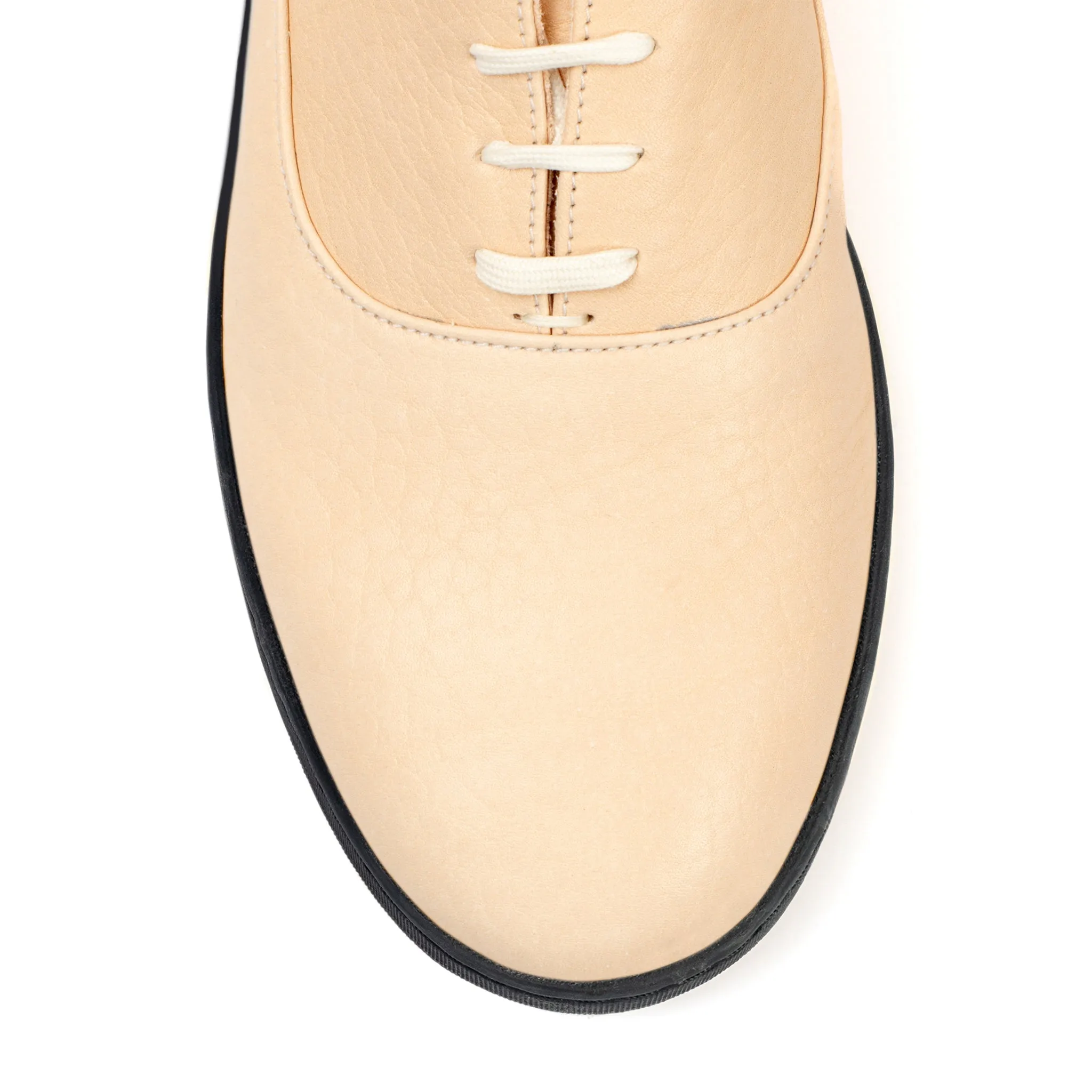 Abbey Oxford Non Doublé - Natural Horween Dearborn