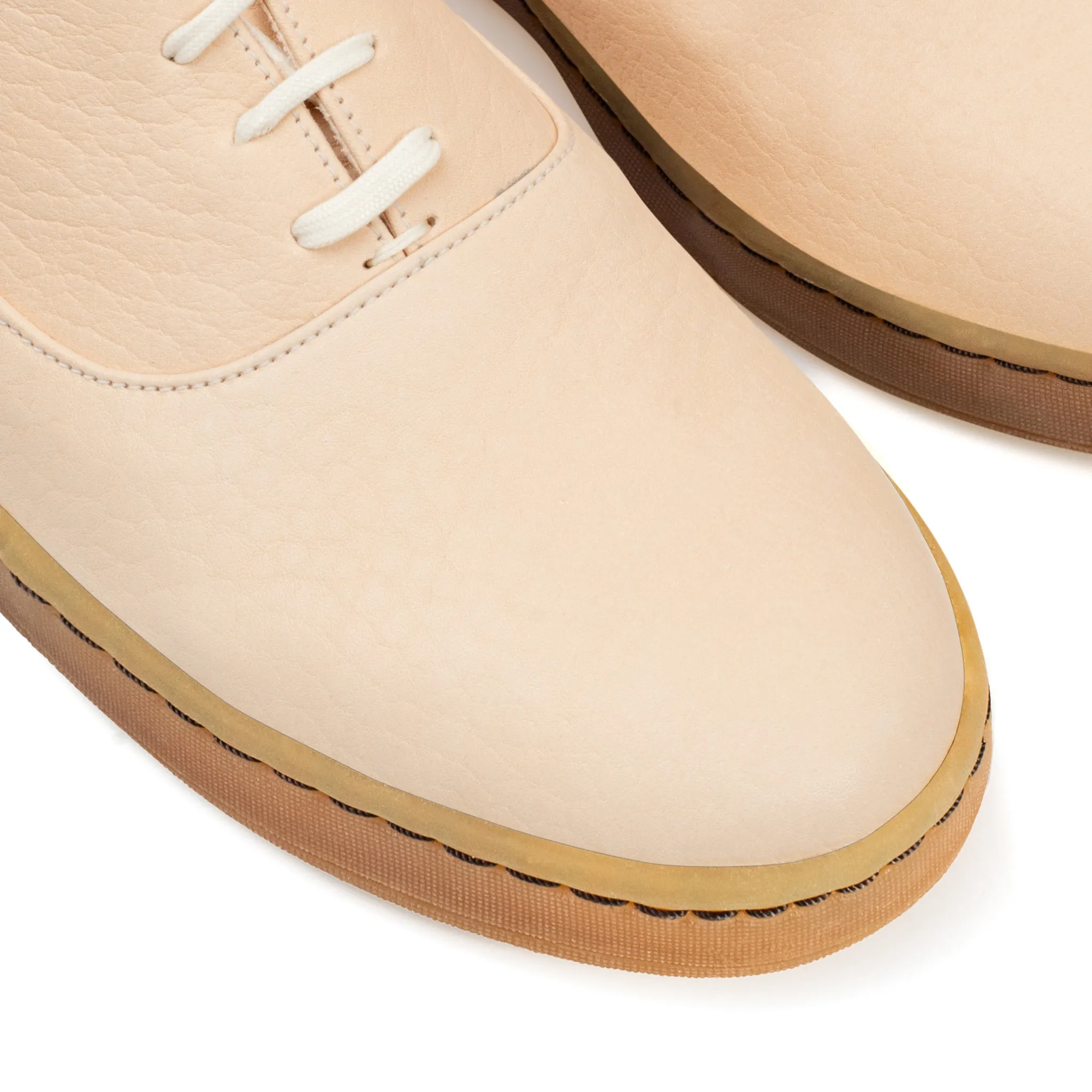 Abbey Oxford Non Doublé - Natural Horween Dearborn