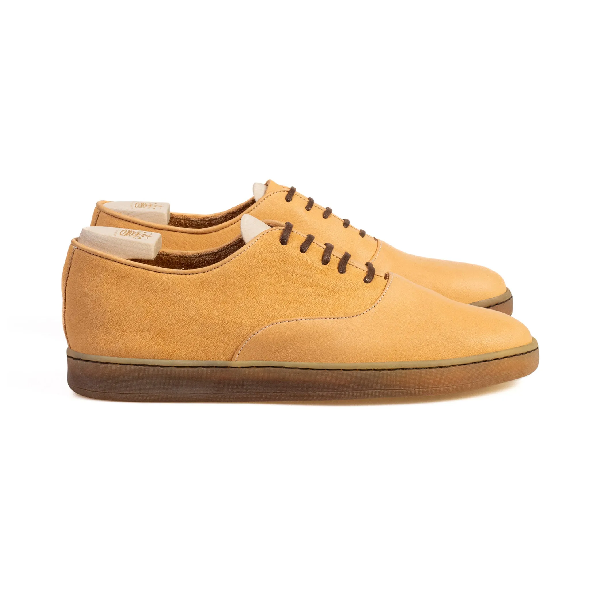 Abbey Oxford Non Doublé - Marron Horween Dearborn