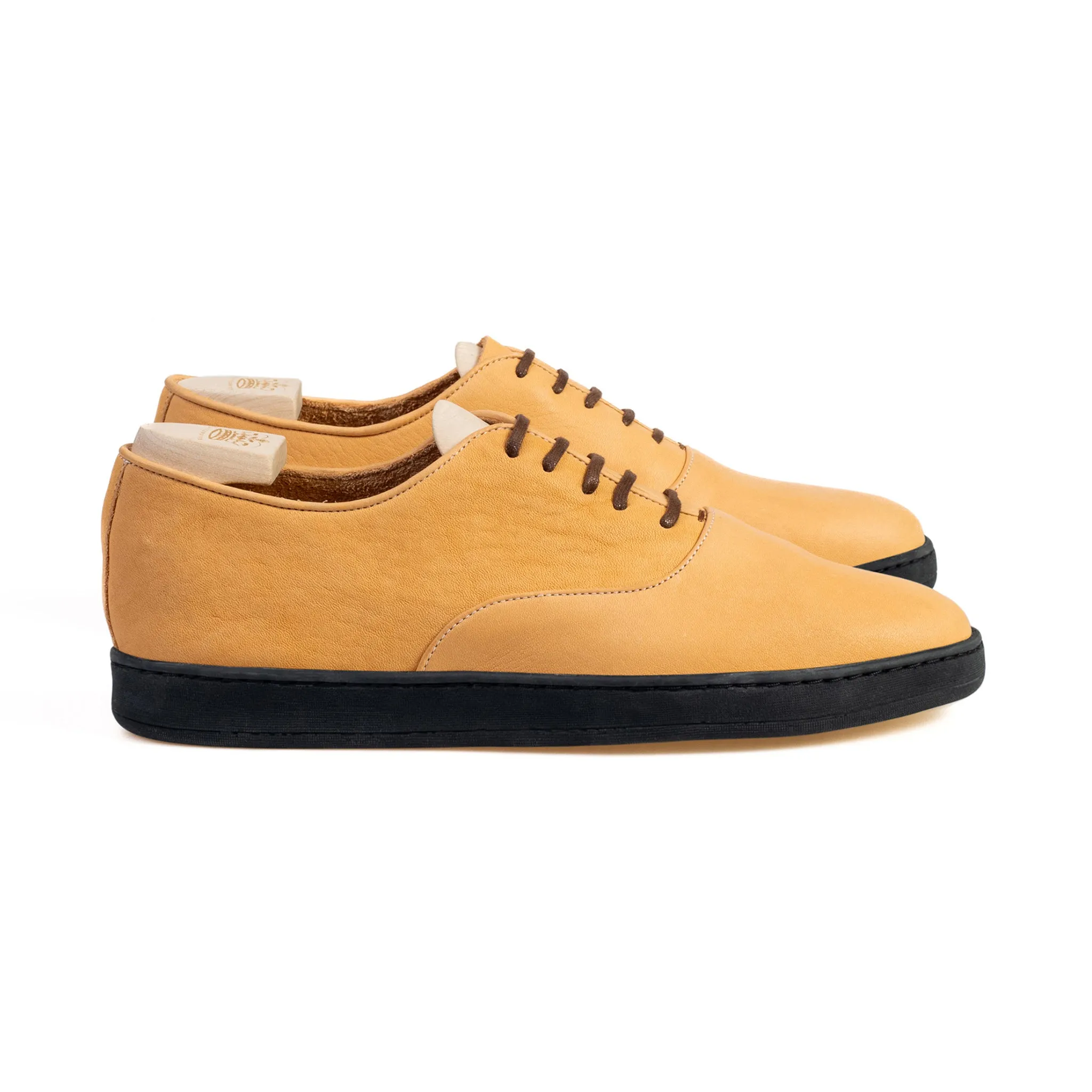 Abbey Oxford Non Doublé - Marron Horween Dearborn