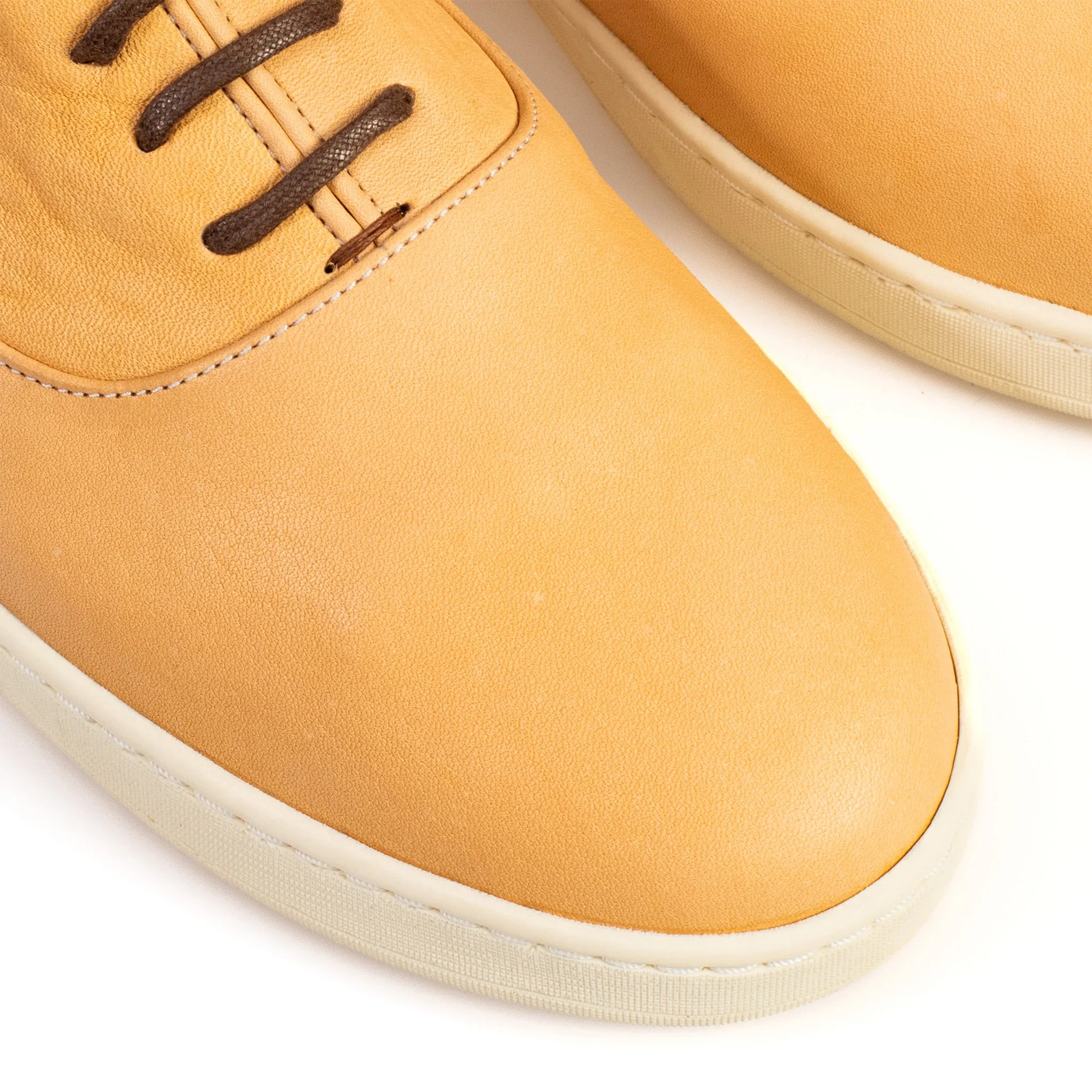 Abbey Oxford Non Doublé - Marron Horween Dearborn