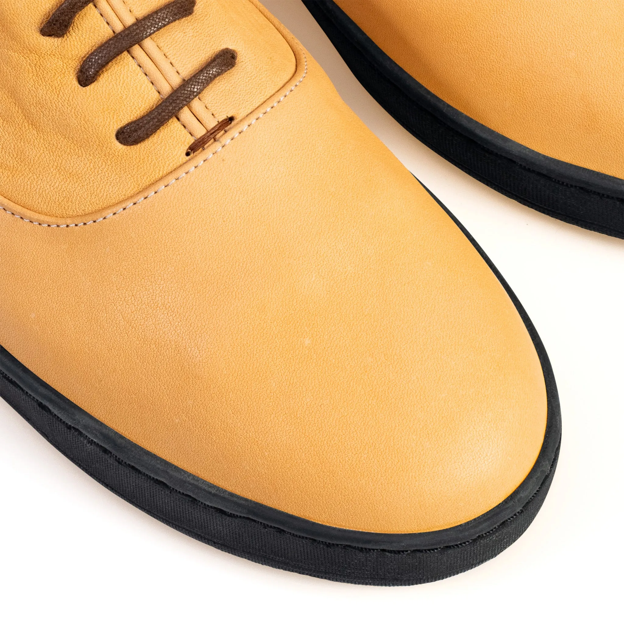 Abbey Oxford Non Doublé - Marron Horween Dearborn