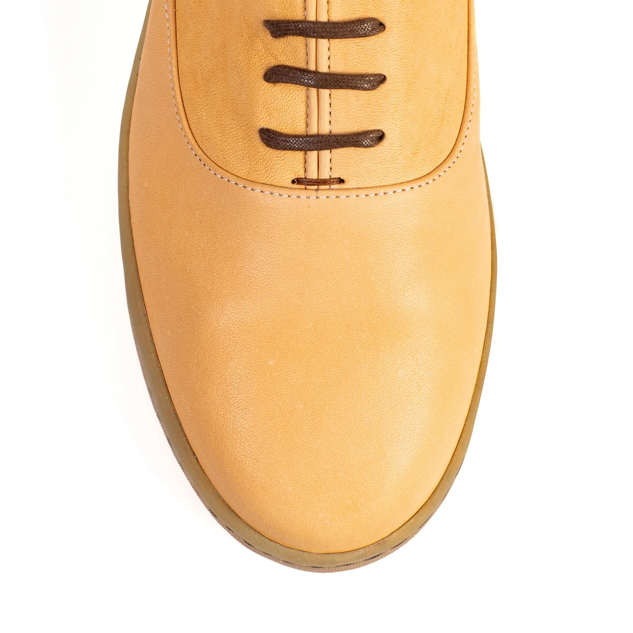 Abbey Oxford Non Doublé - Marron Horween Dearborn