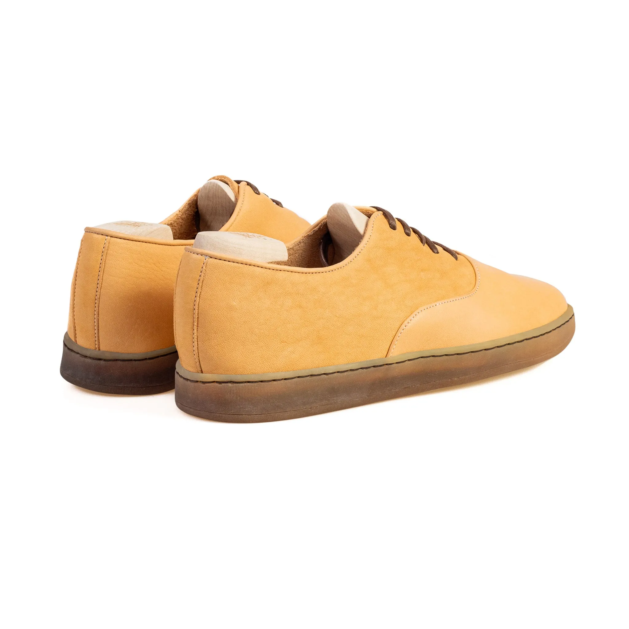 Abbey Oxford Non Doublé - Marron Horween Dearborn