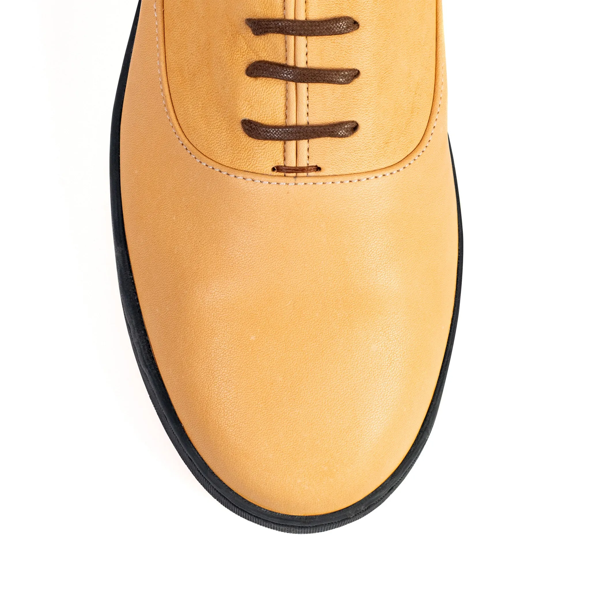 Abbey Oxford Non Doublé - Marron Horween Dearborn