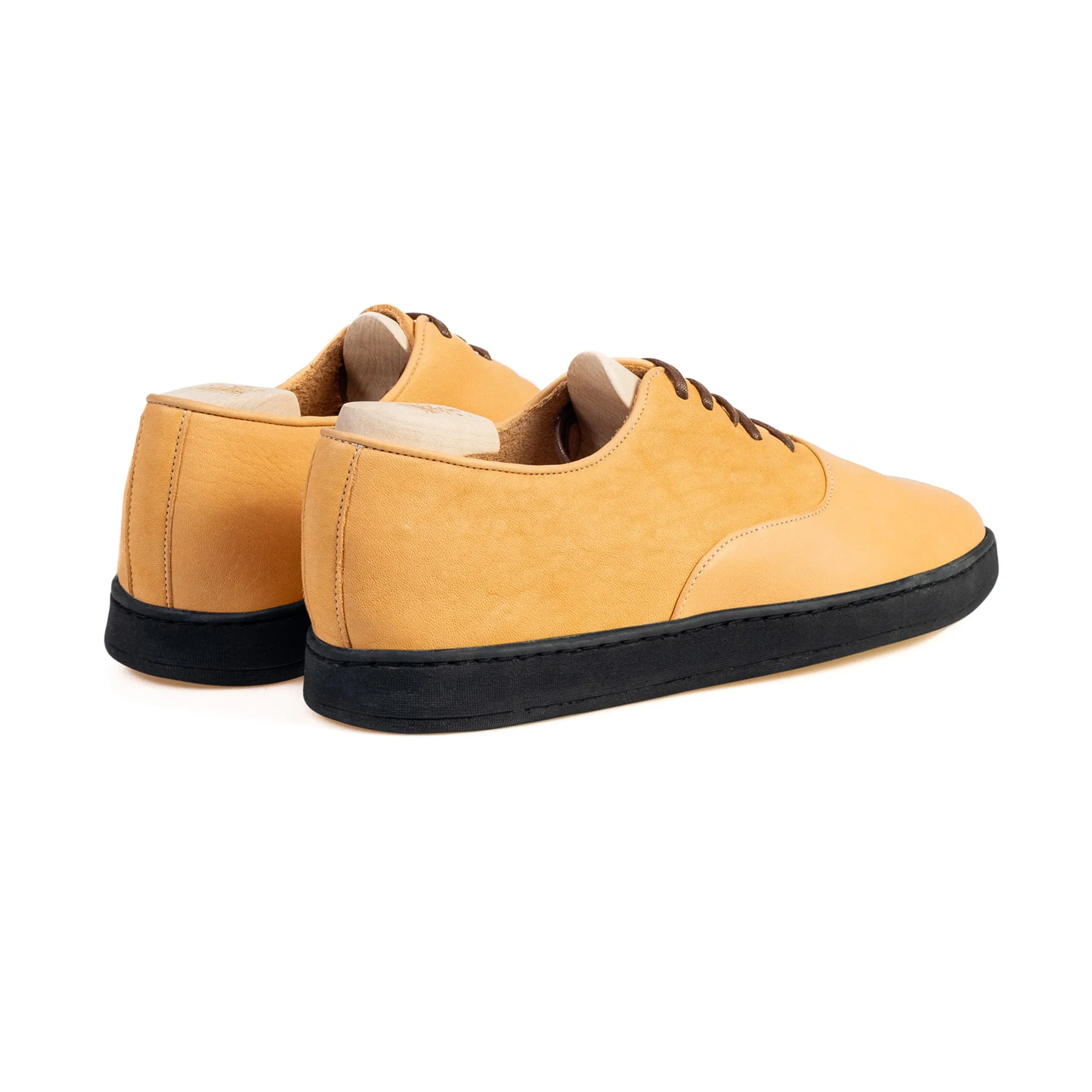 Abbey Oxford Non Doublé - Marron Horween Dearborn