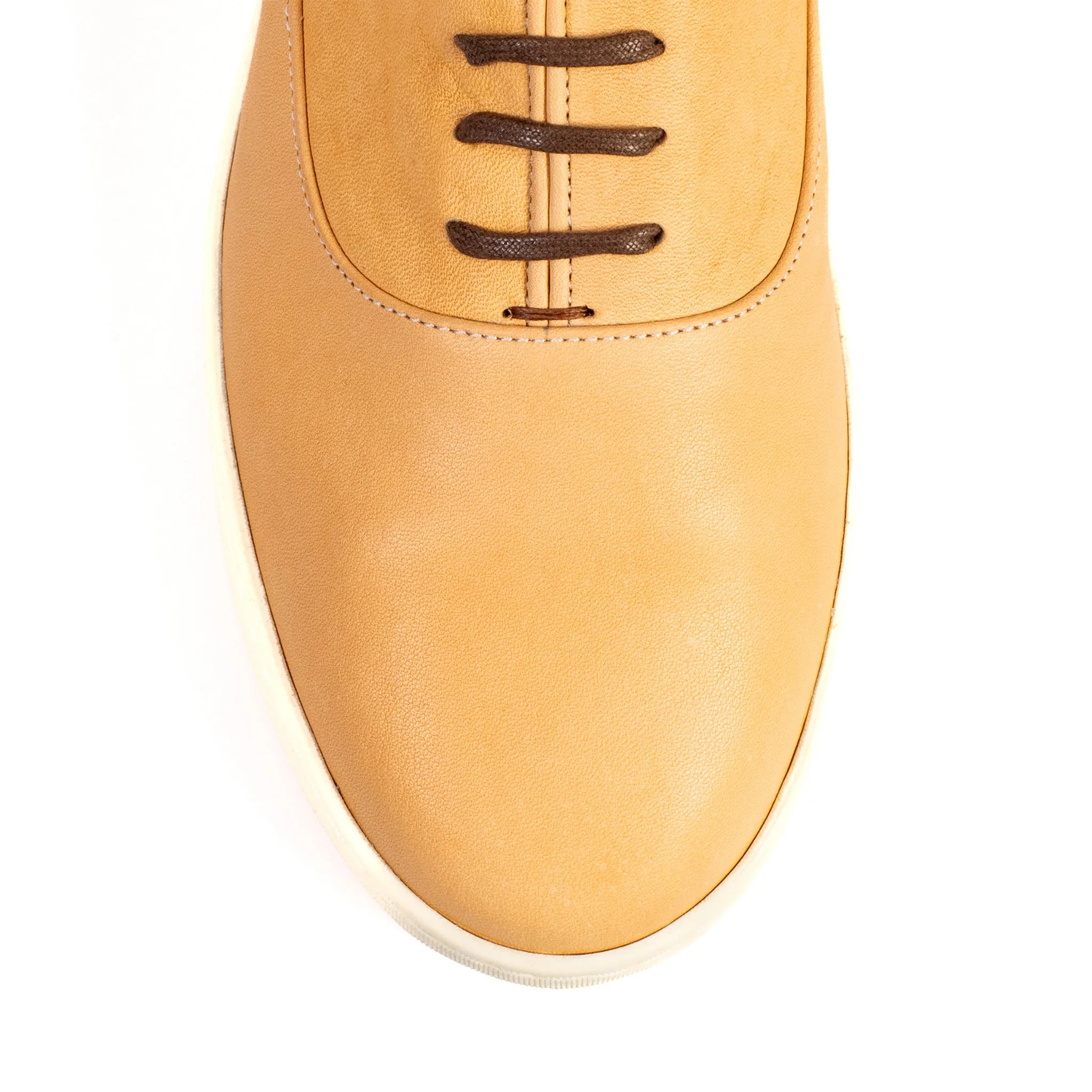 Abbey Oxford Non Doublé - Marron Horween Dearborn