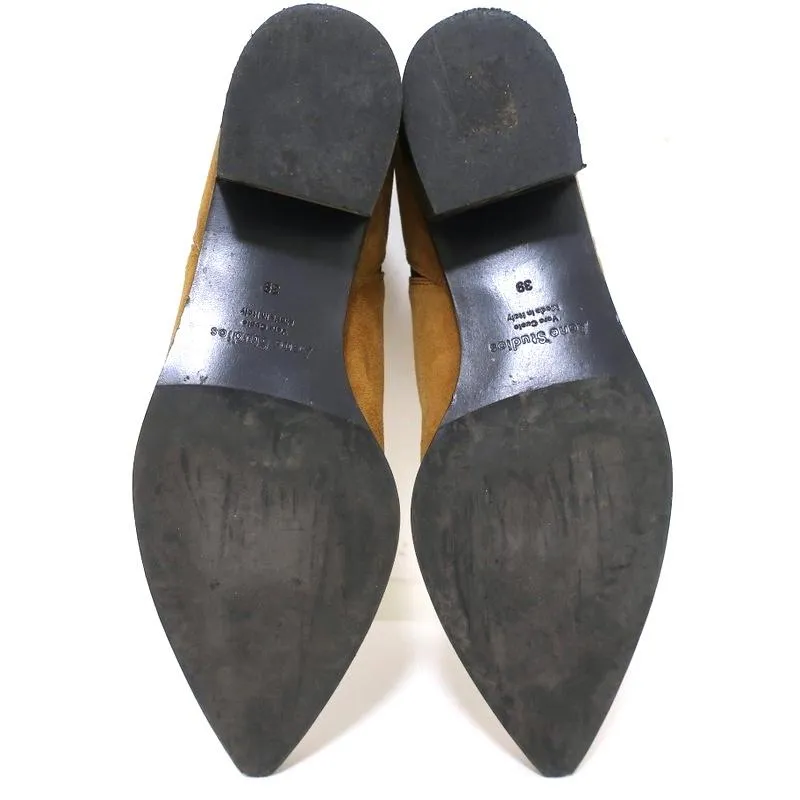Bottes chelsea Jensen en daim marron pointure 39 à bout pointu Acne Studios