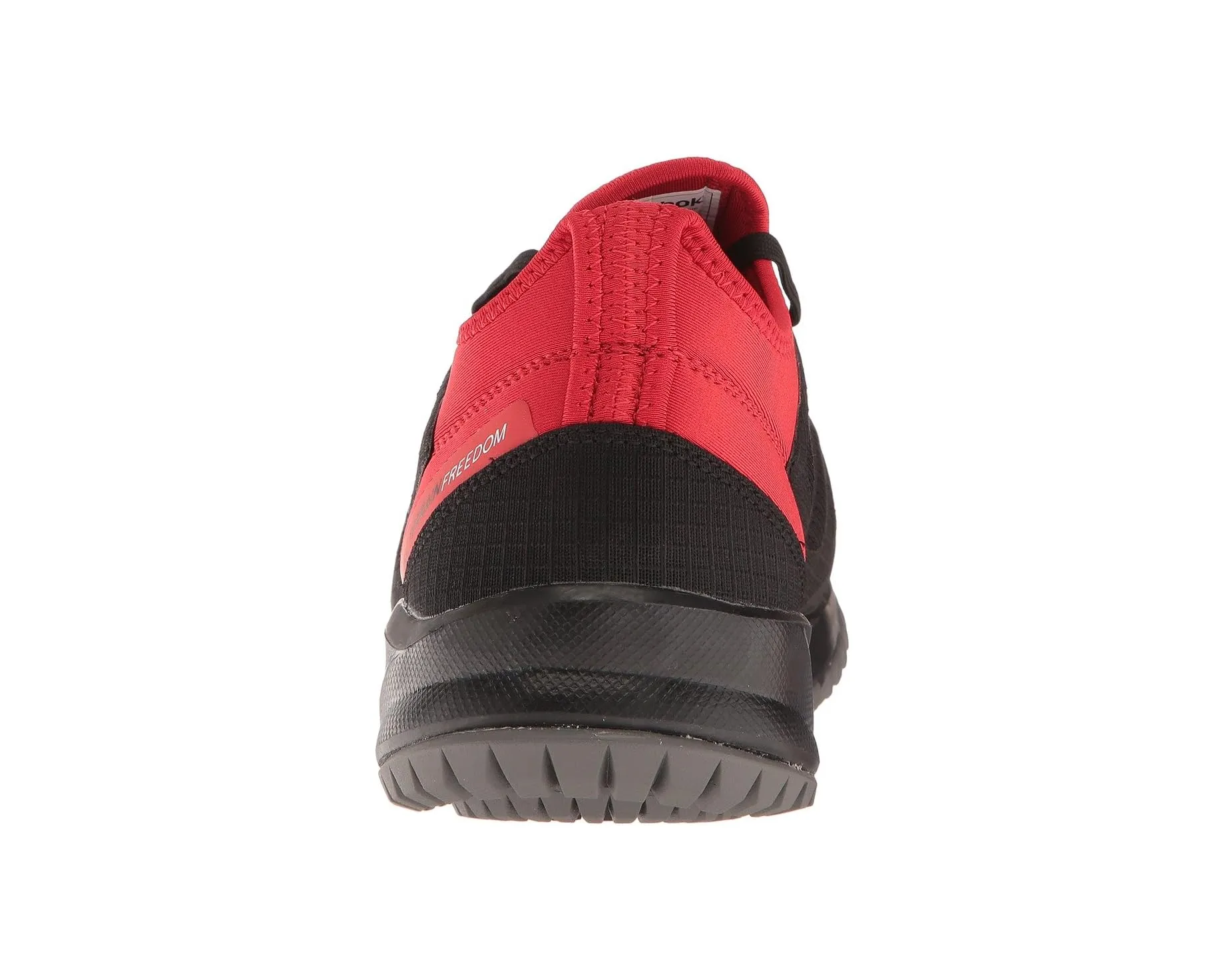Chaussure de travail athlétique à embout d'acier tout terrain Noir/Rouge