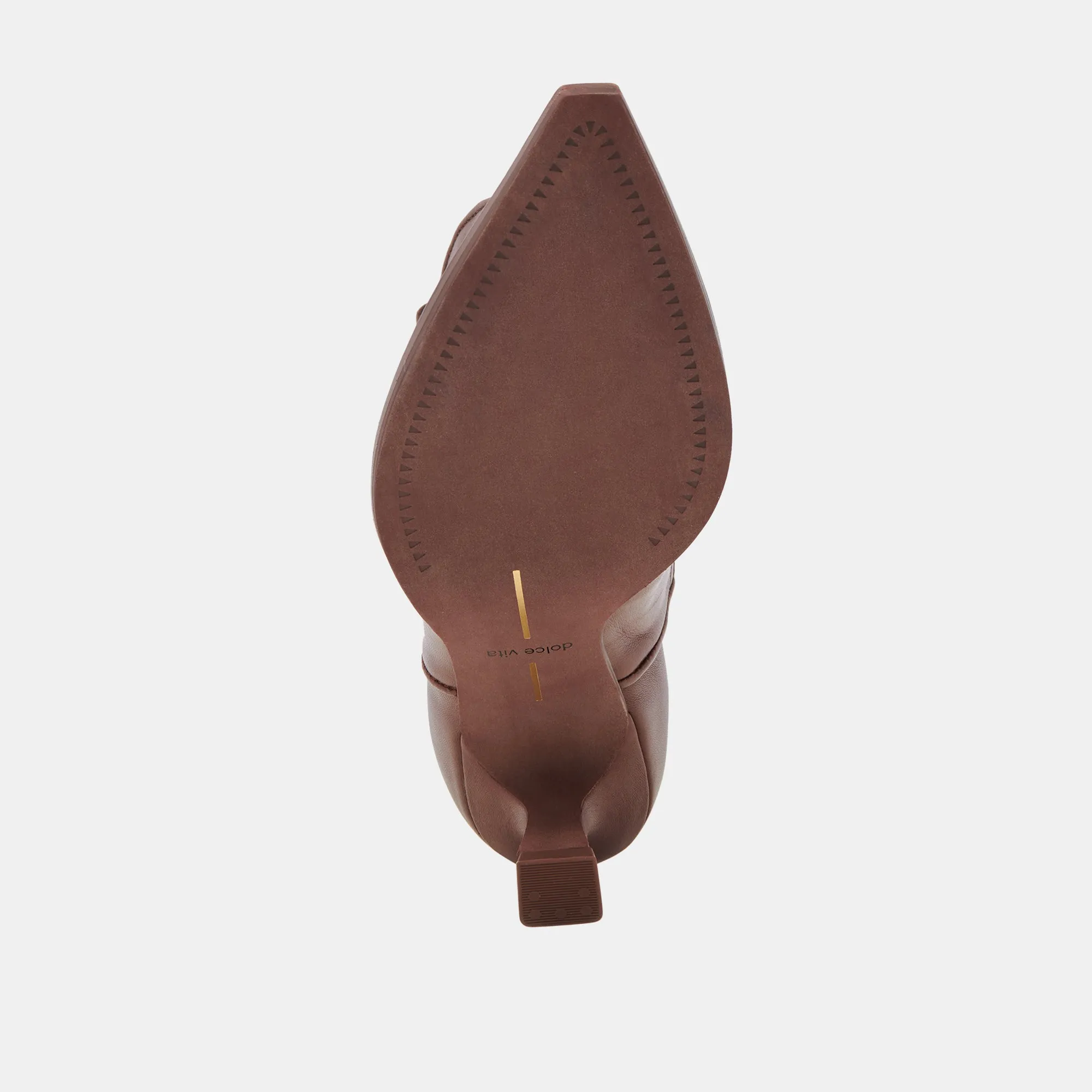 BOTTILLONS ANGEL EN CUIR CHOCOLAT