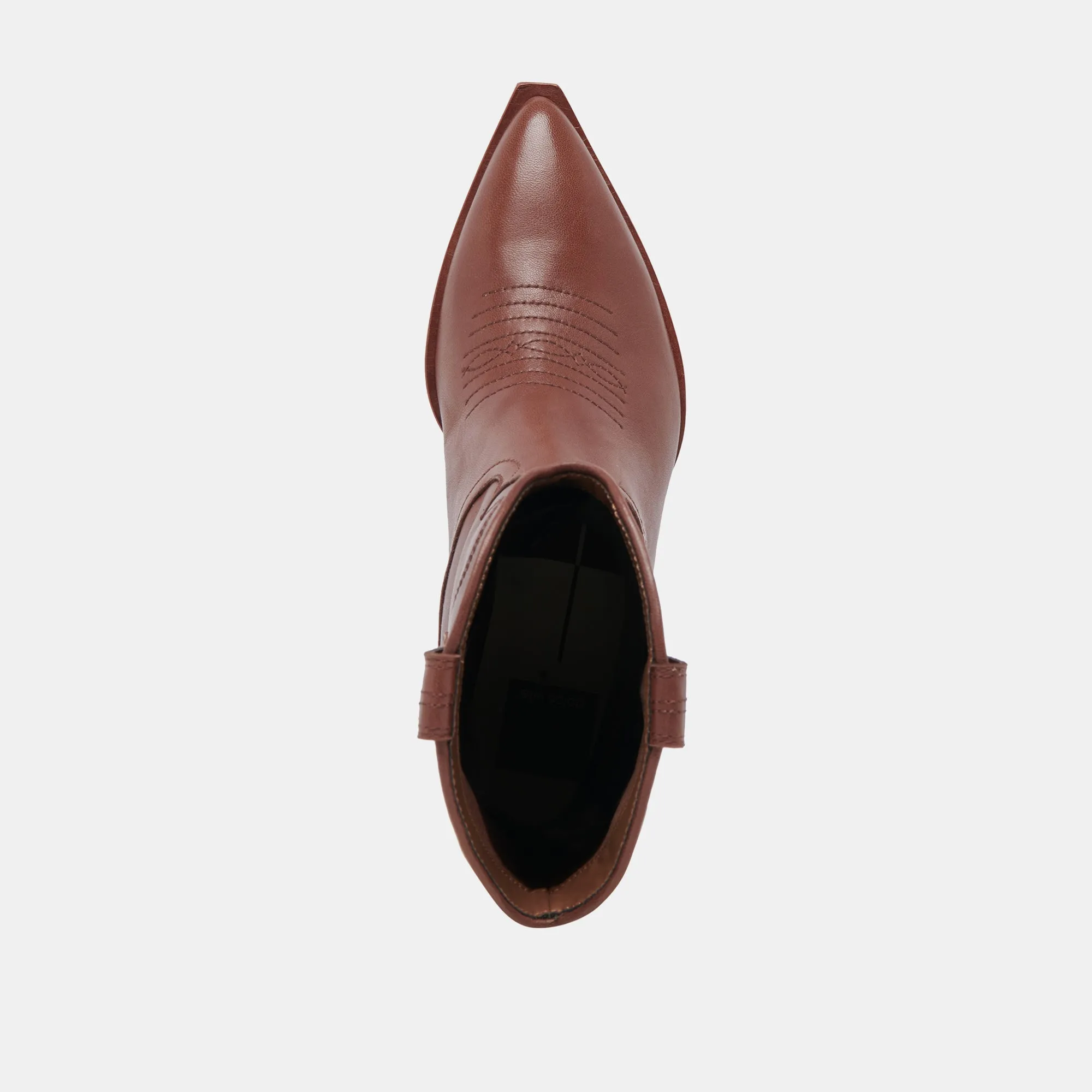 BOTTILLONS ANGEL EN CUIR CHOCOLAT