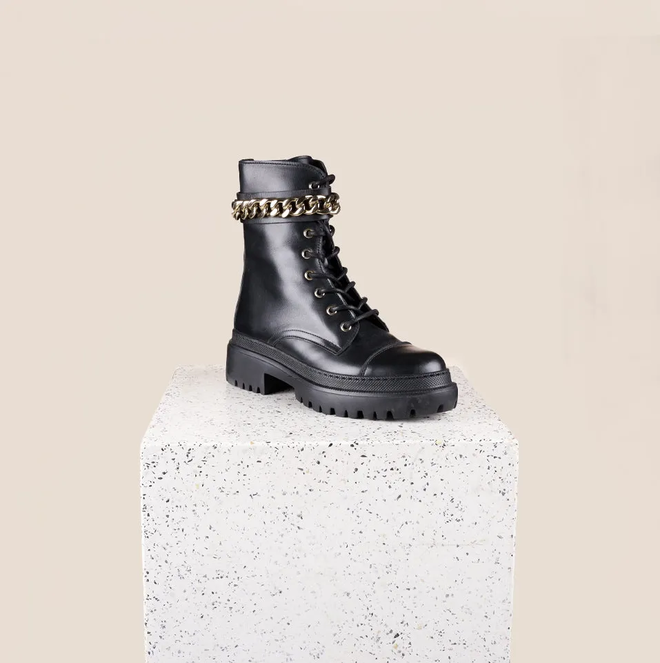 Anna - Cuir noir