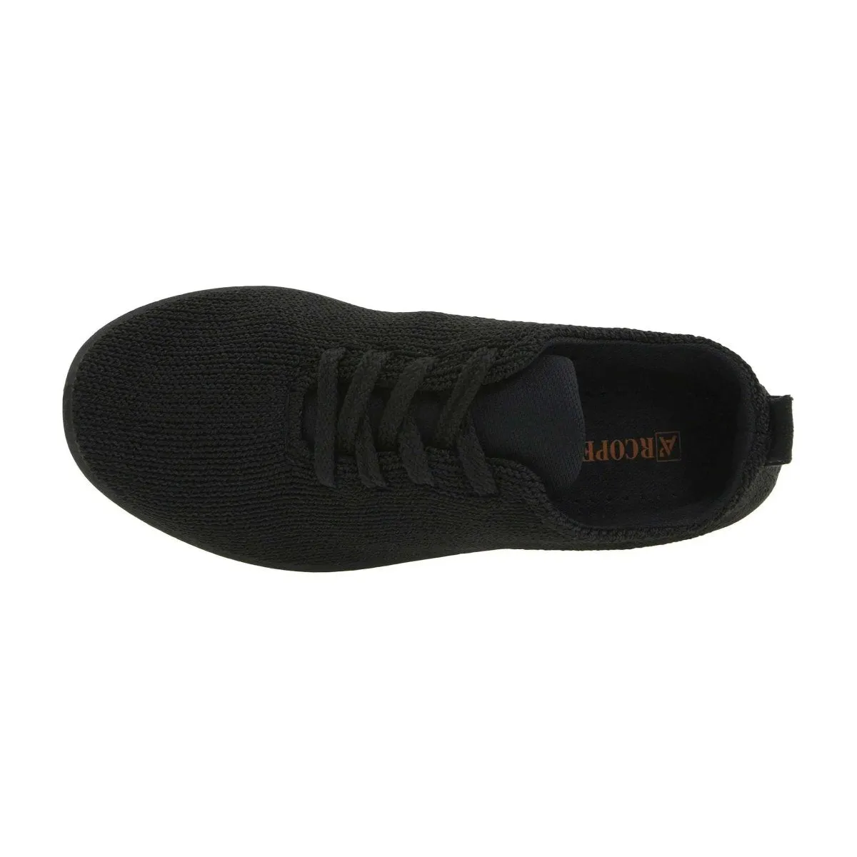 Arcopedico Oxford pour Femmes en Tissu Noir LS