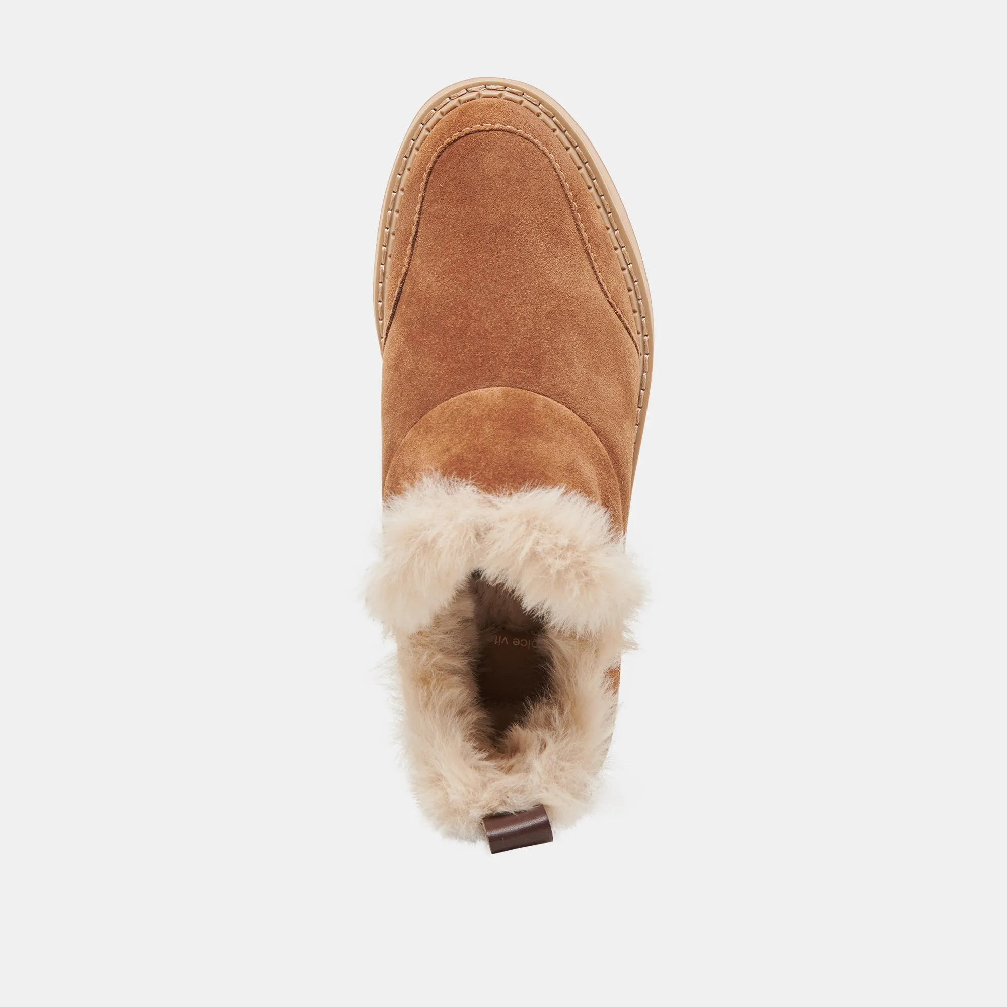 ARDY PLUSH H2O BOOTIES SUÈDE NOIX DE PÉCAN