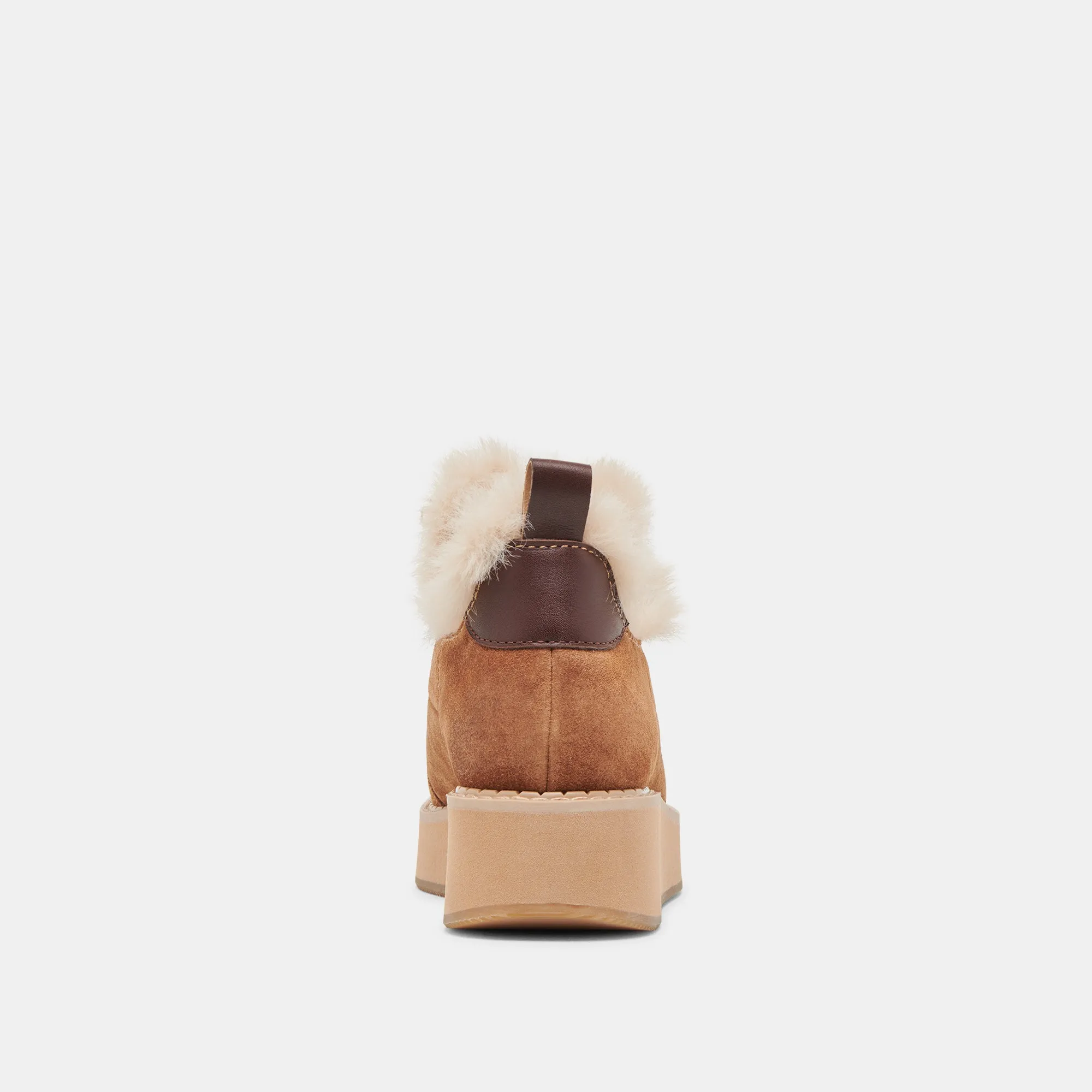 ARDY PLUSH H2O BOOTIES SUÈDE NOIX DE PÉCAN
