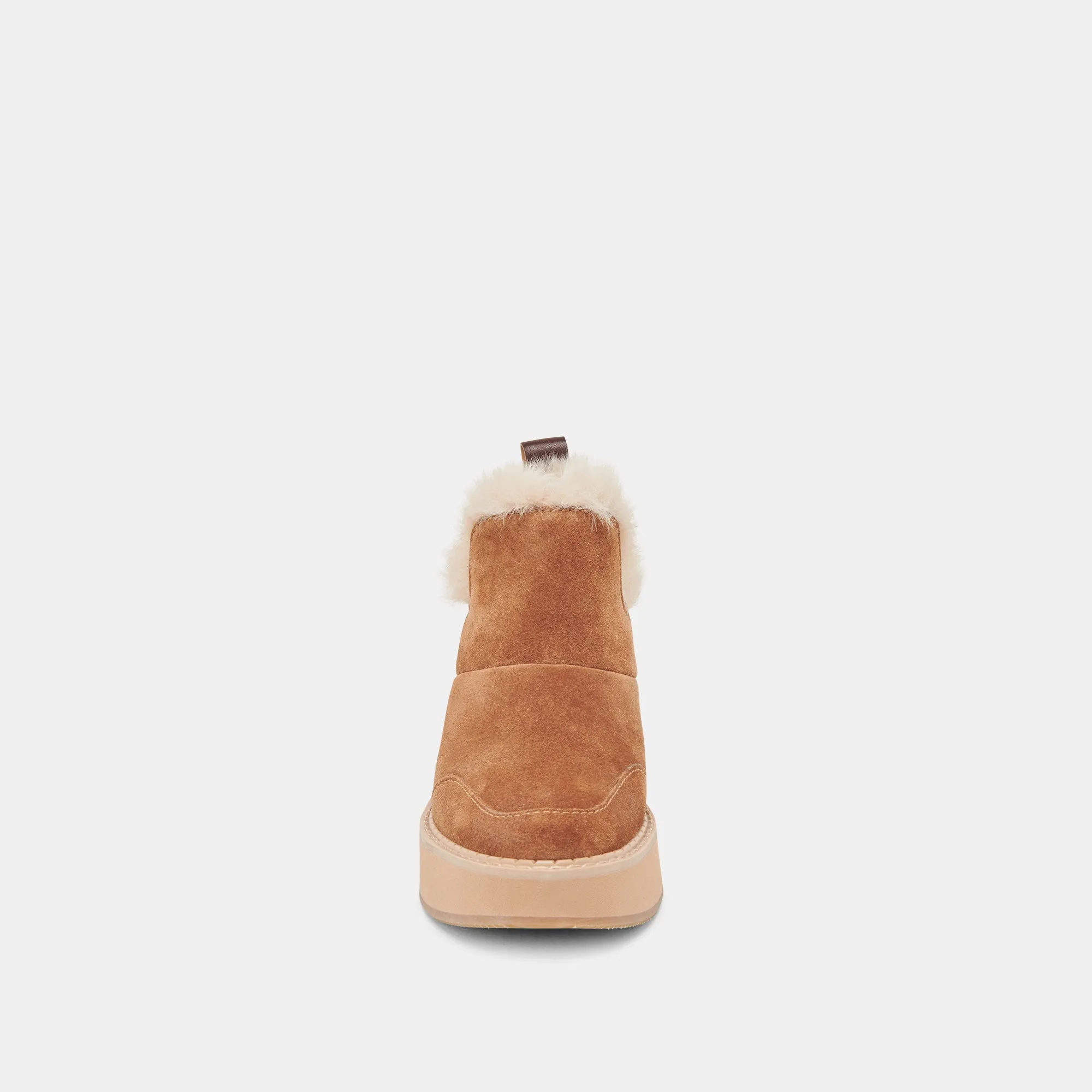 ARDY PLUSH H2O BOOTIES SUÈDE NOIX DE PÉCAN