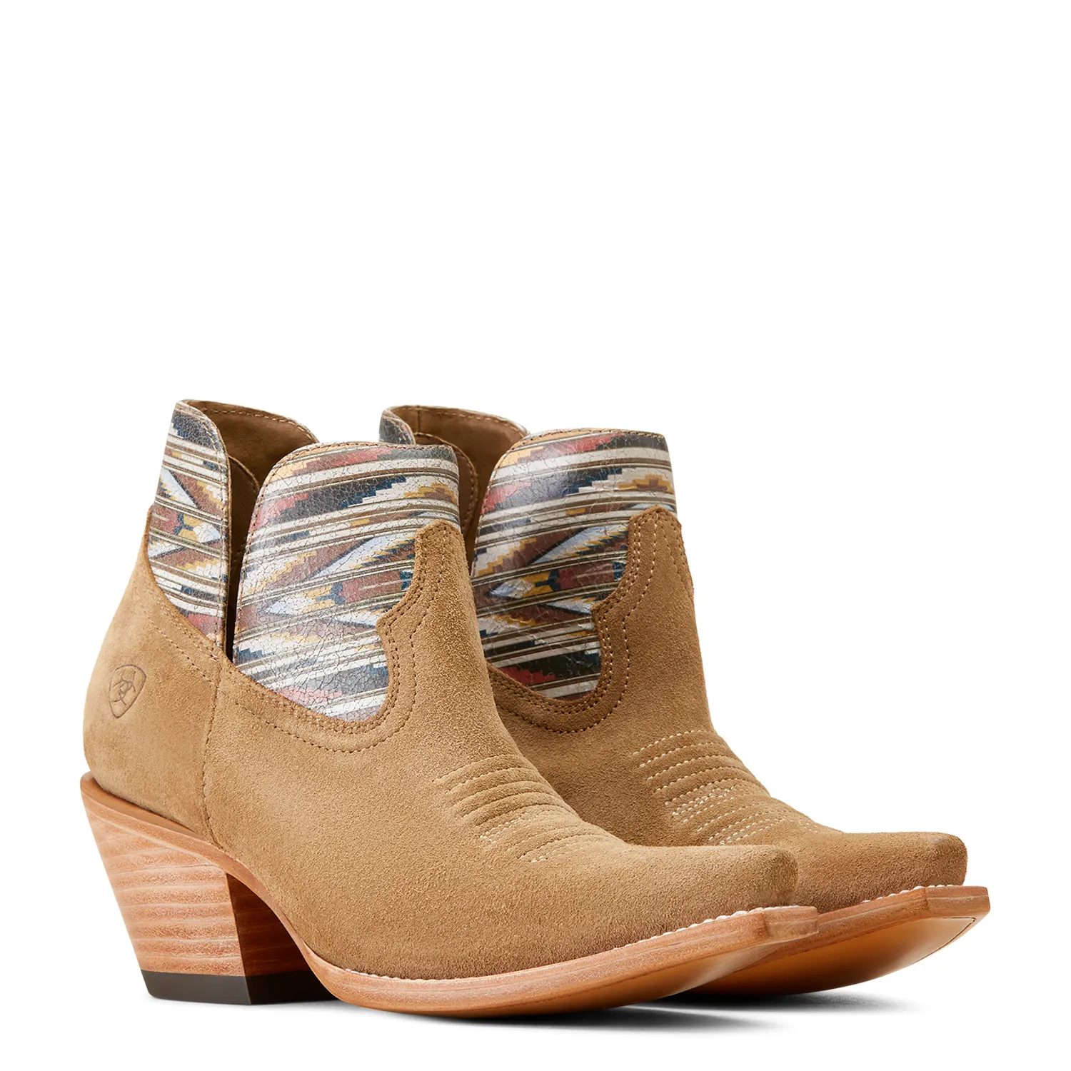 Chaussures Ariat pour Femme Hazel Chimayo Dijon en Cuir Rustique/Santa Fe Moutarde