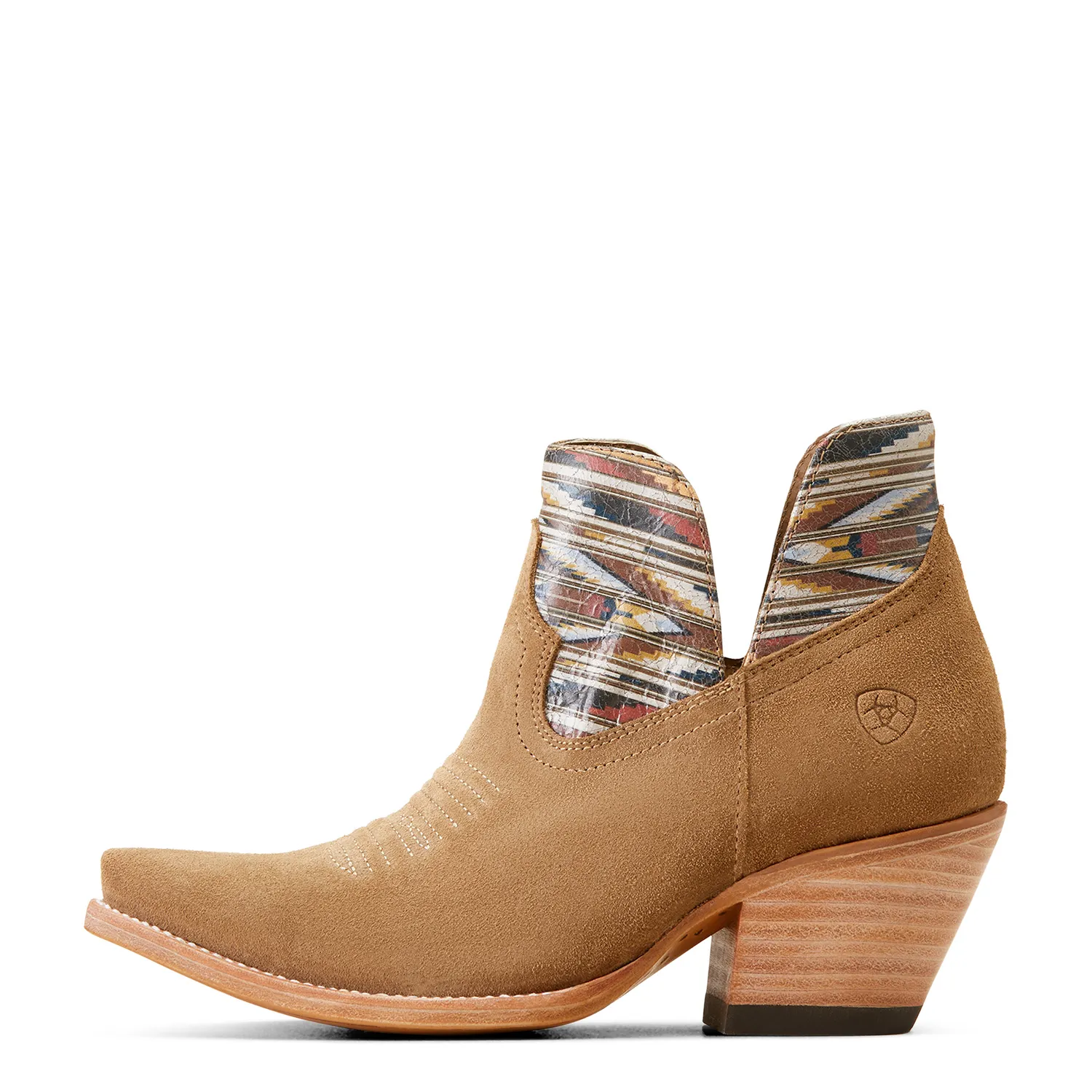 Chaussures Ariat pour Femme Hazel Chimayo Dijon en Cuir Rustique/Santa Fe Moutarde