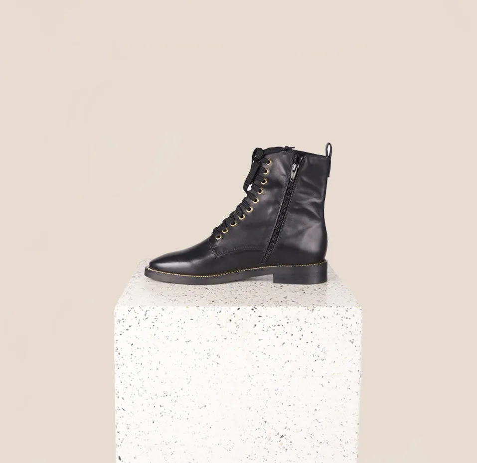 Asti Due - Cuir noir