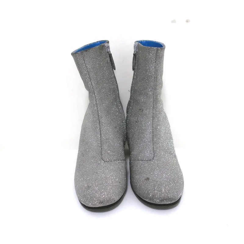 Bottes à cheville pailletées Balenciaga Argent Taille 37.5 Bottines à talon haut