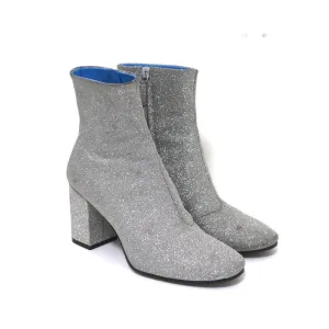 Bottes à cheville pailletées Balenciaga Argent Taille 37.5 Bottines à talon haut