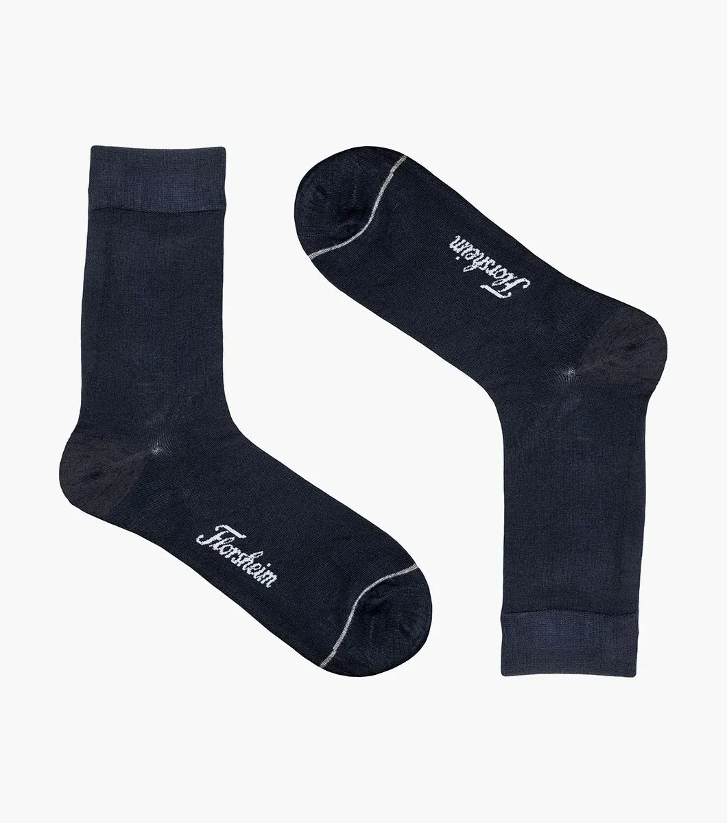 Chaussettes Crew Plate en Bambou