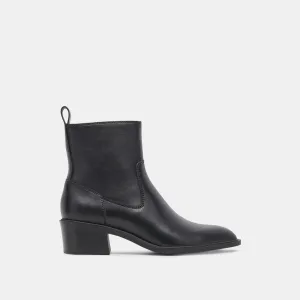 BOTTILLONS BILI H2O EN CUIR NOIR