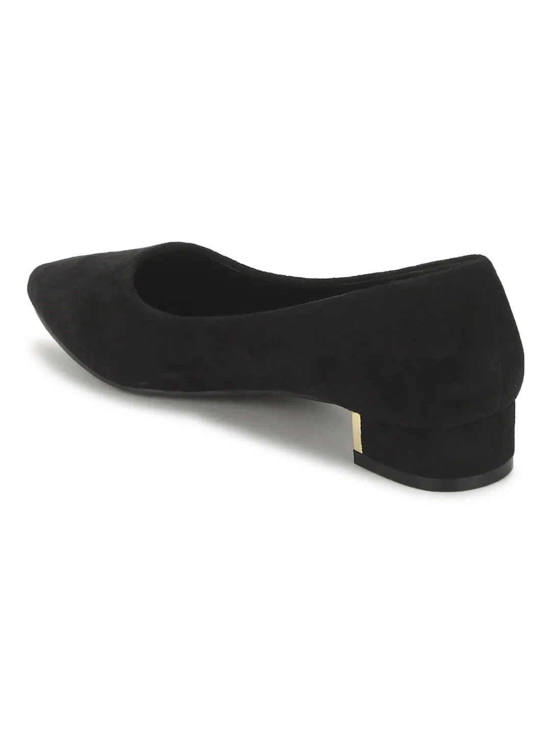 Talons bas noirs micro bloc