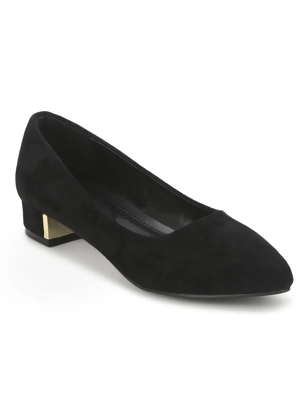 Talons bas noirs micro bloc