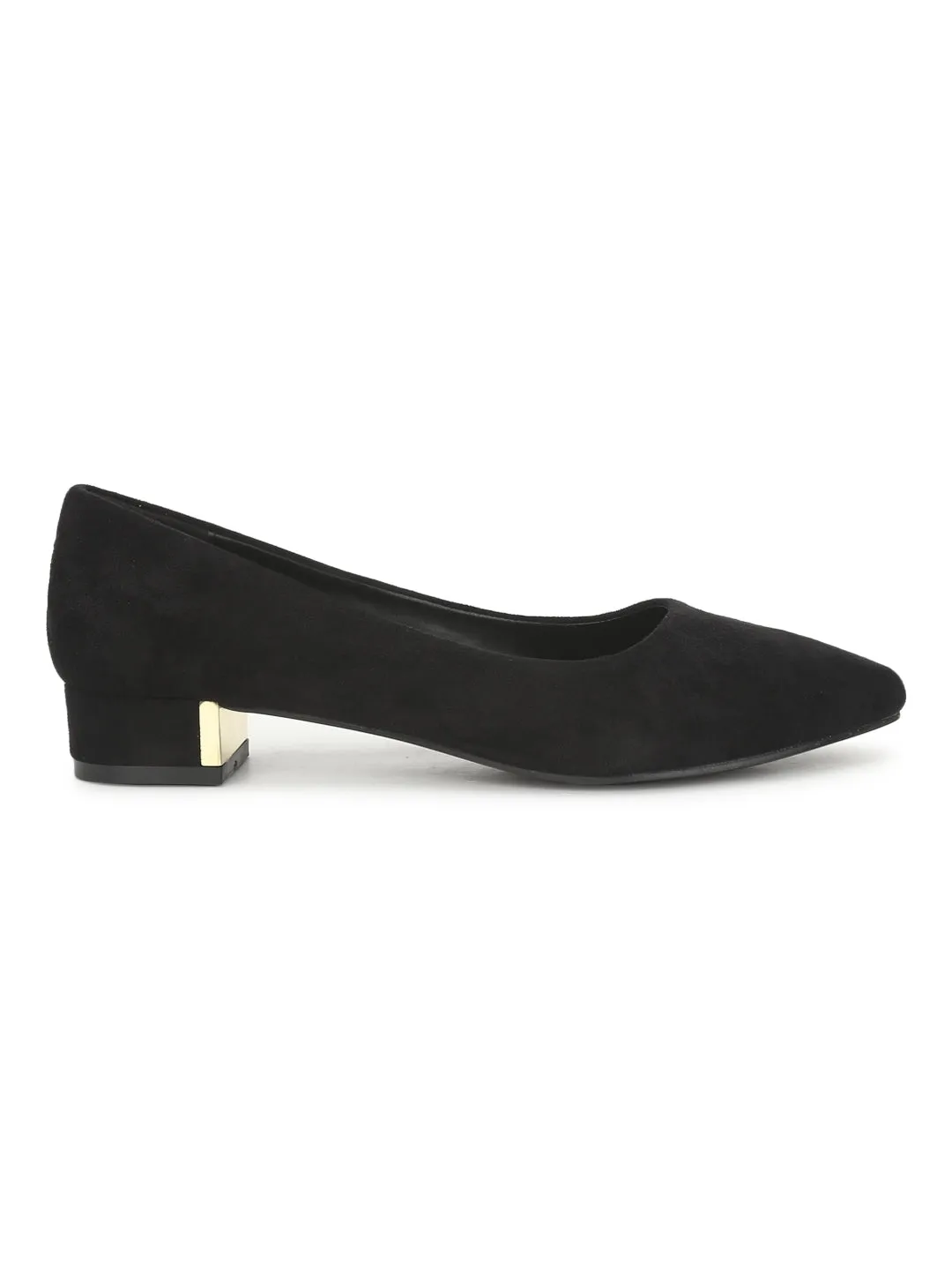 Talons bas noirs micro bloc