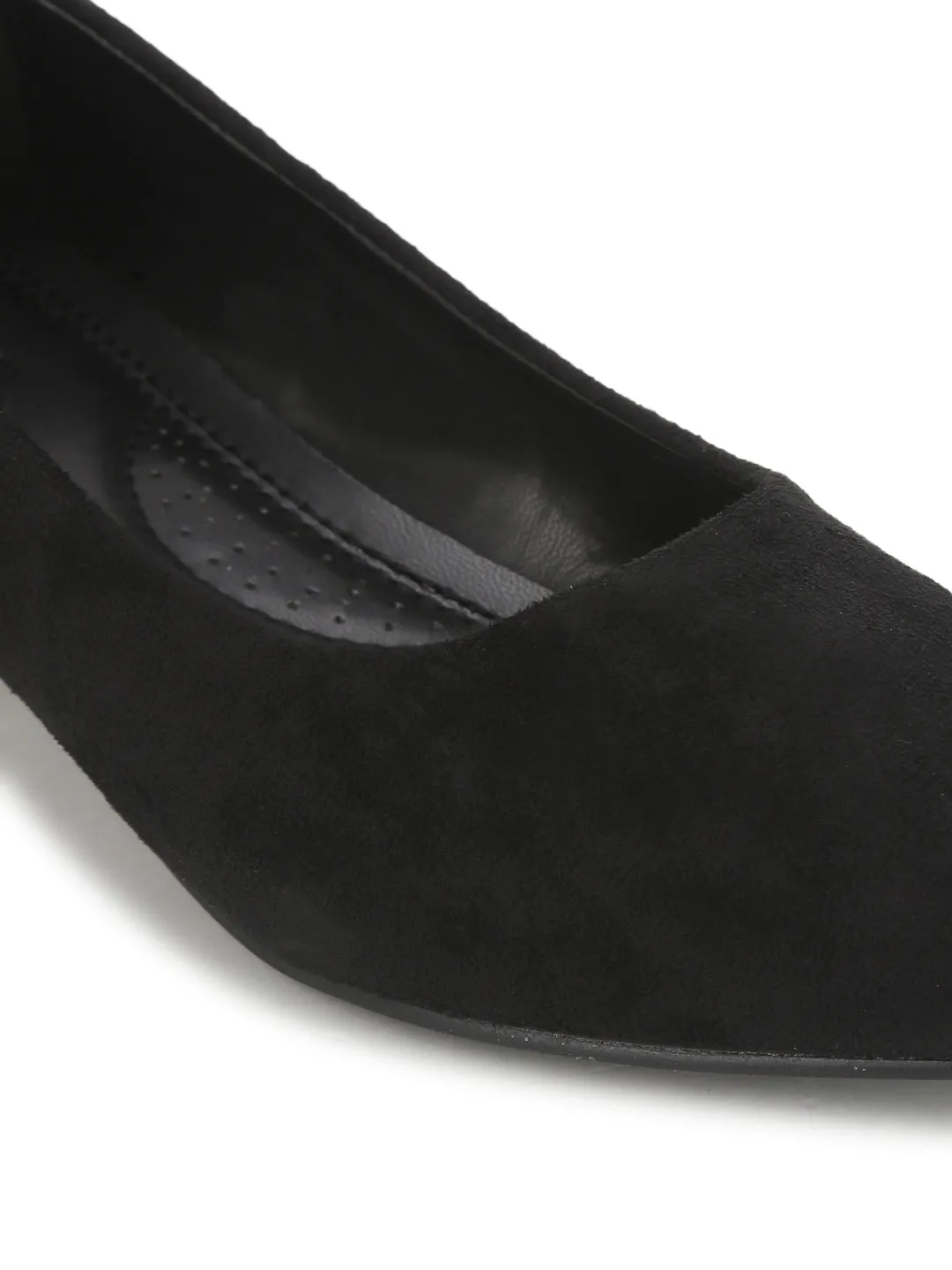 Talons bas noirs micro bloc