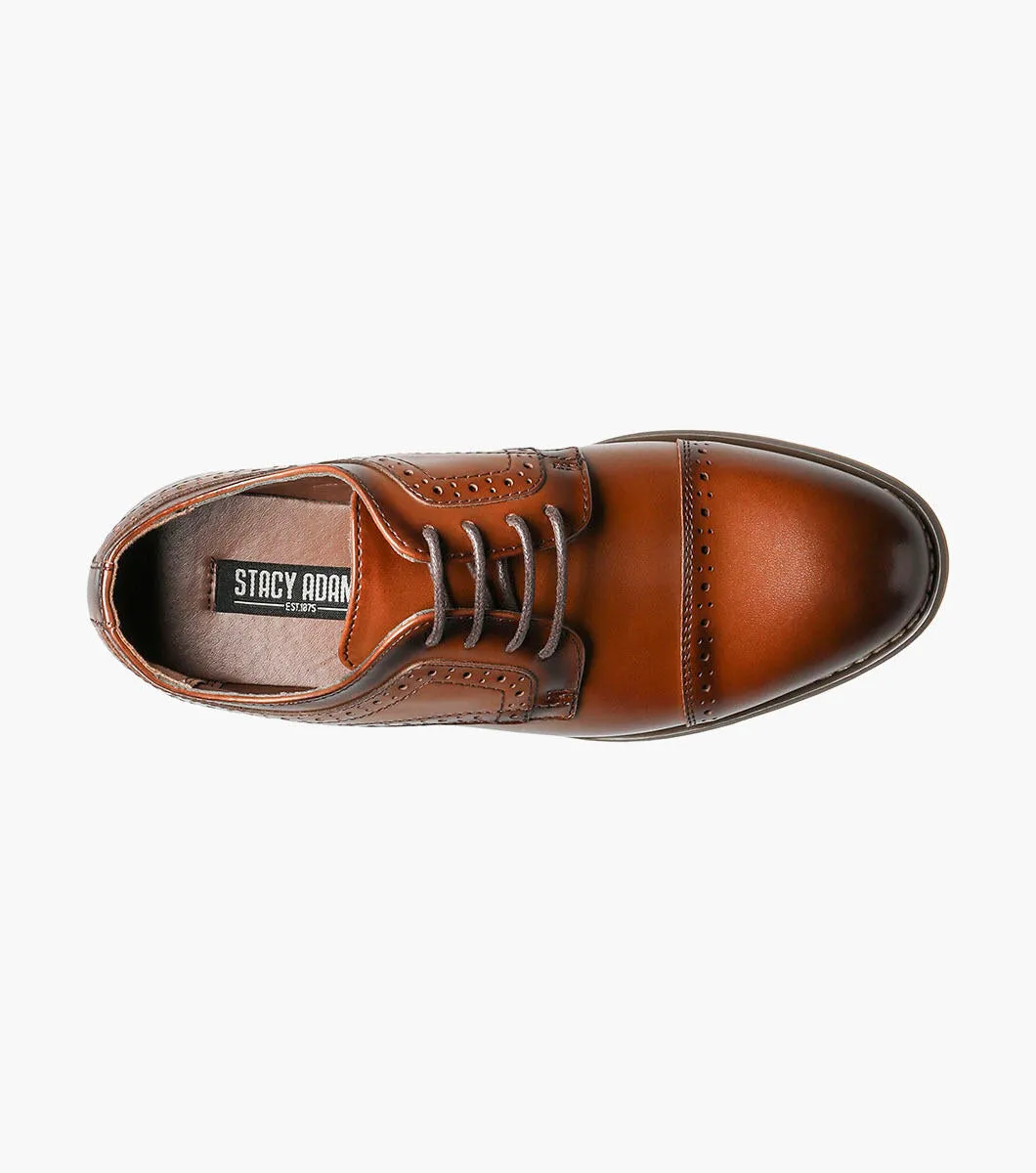 BOYS DICKINSON Oxford à bout capuchon - Cognac