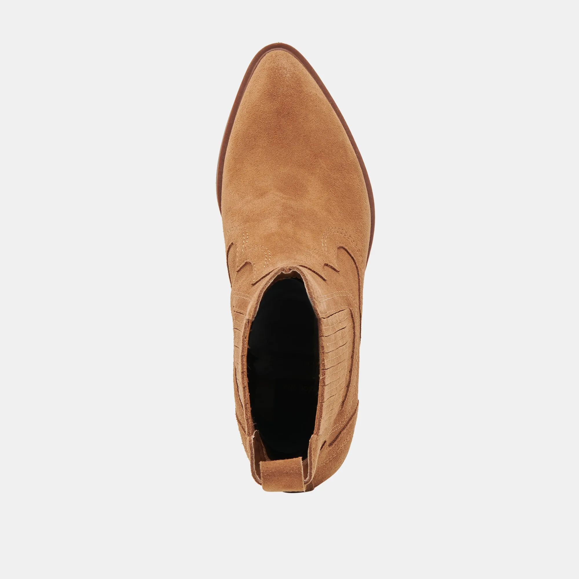 BRYLEE Bottines H2O en daim marron