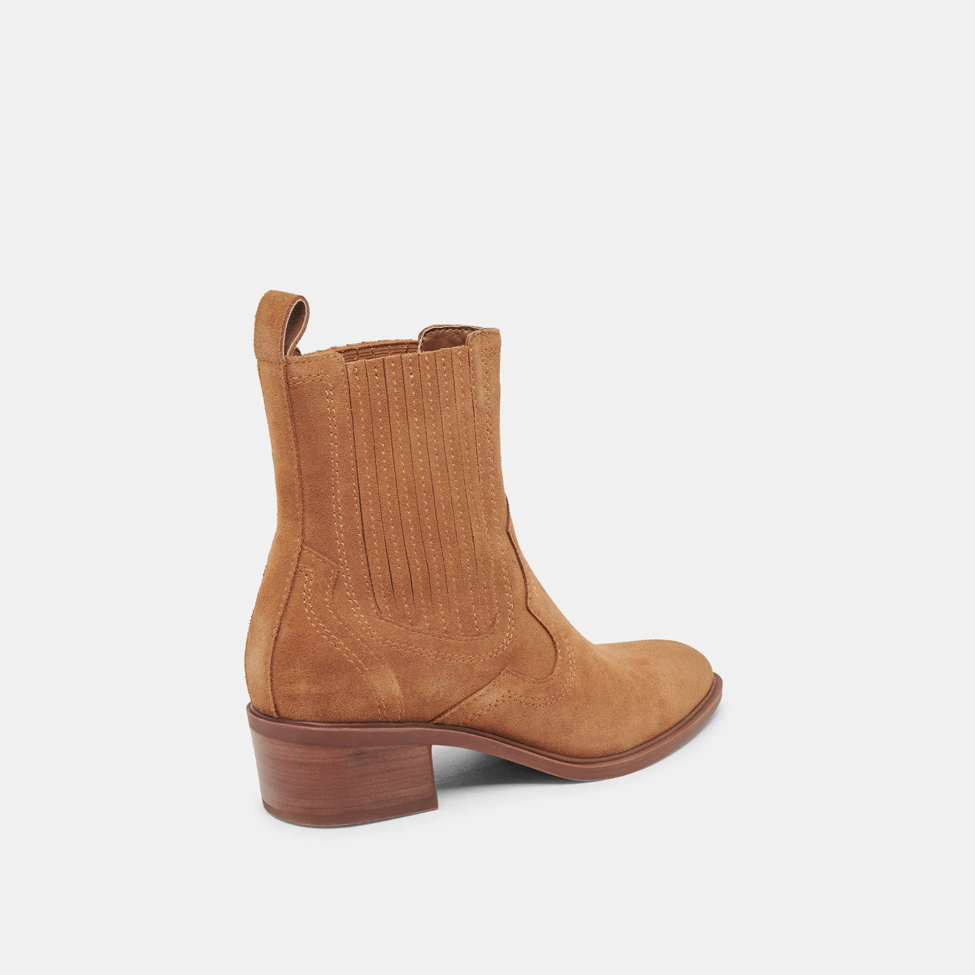 BRYLEE Bottines H2O en daim marron