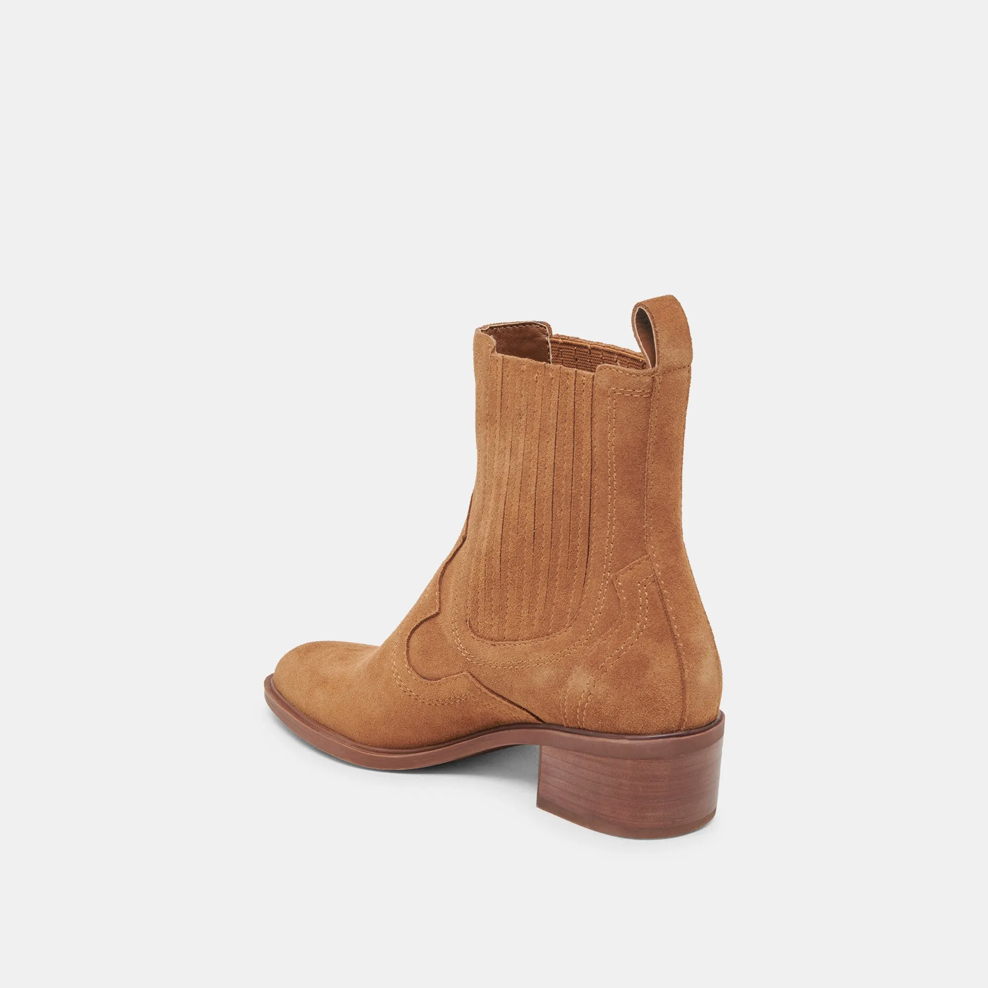 BRYLEE Bottines H2O en daim marron