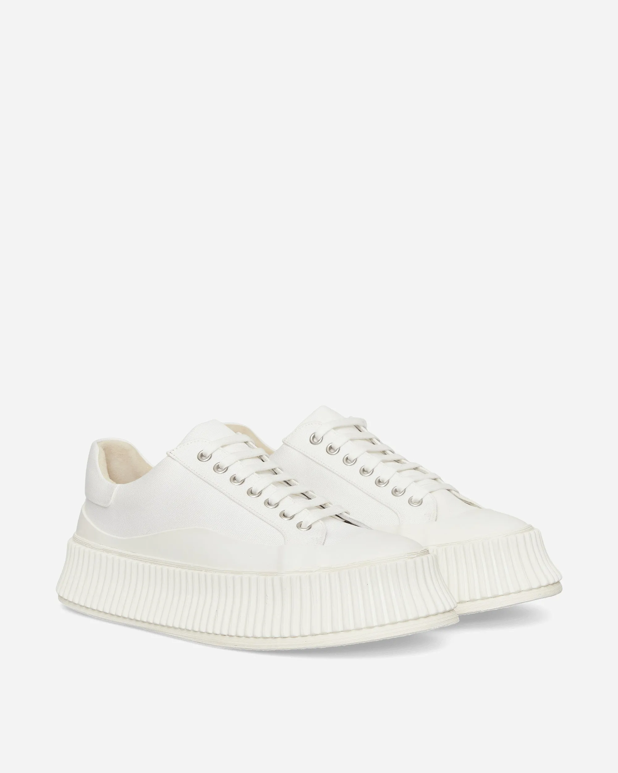 Baskets Oxford en Toile Blanche