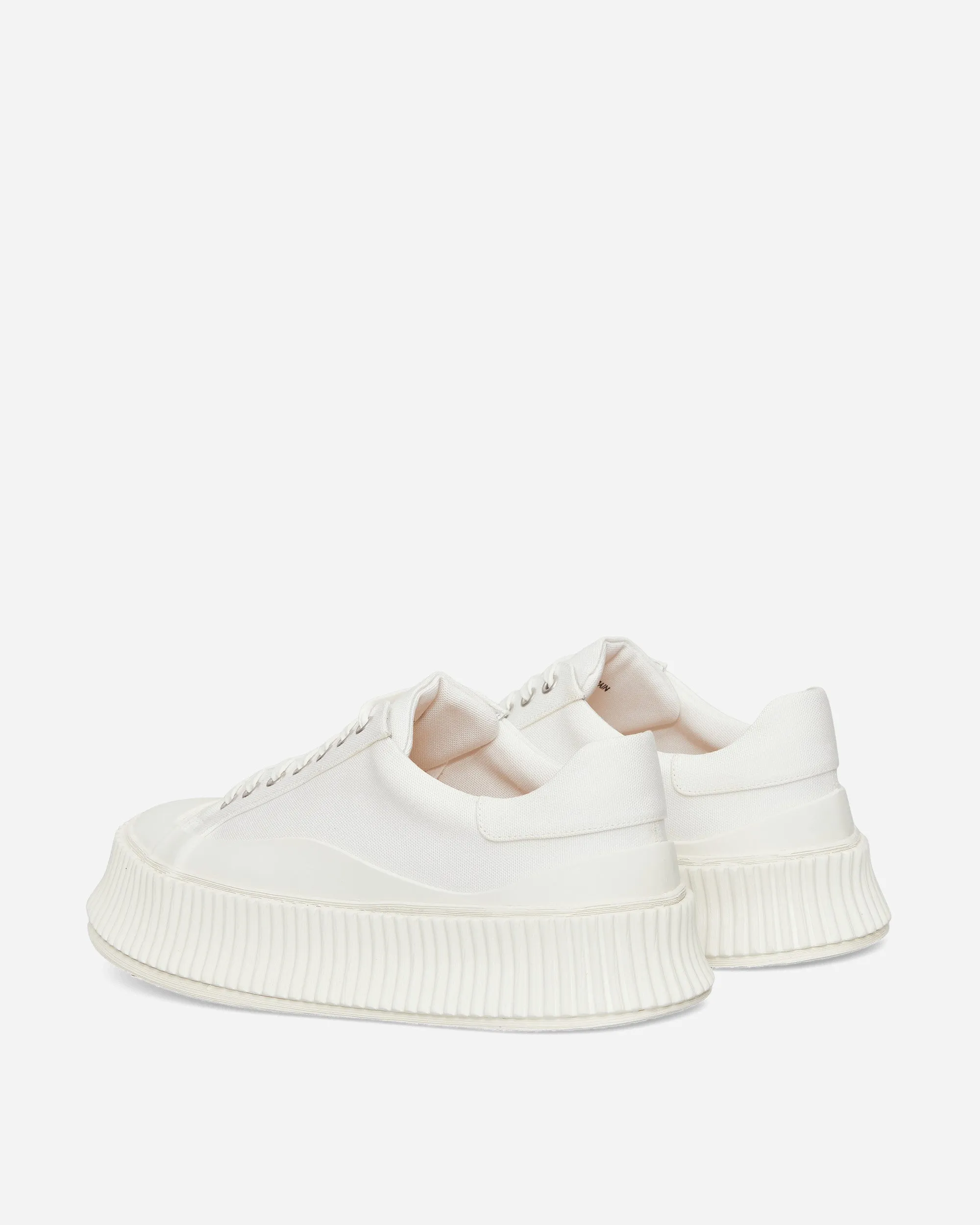 Baskets Oxford en Toile Blanche