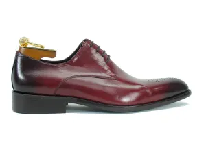 Carrucci KS479-04 Oxford à lacets Signature - Bordeau