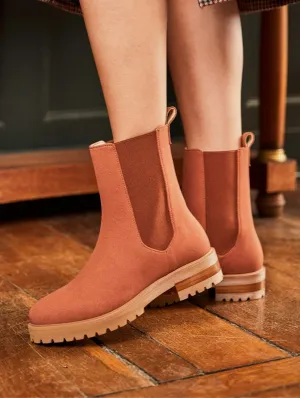 Bottes Chelsea en daim recyclé végan | Expresso