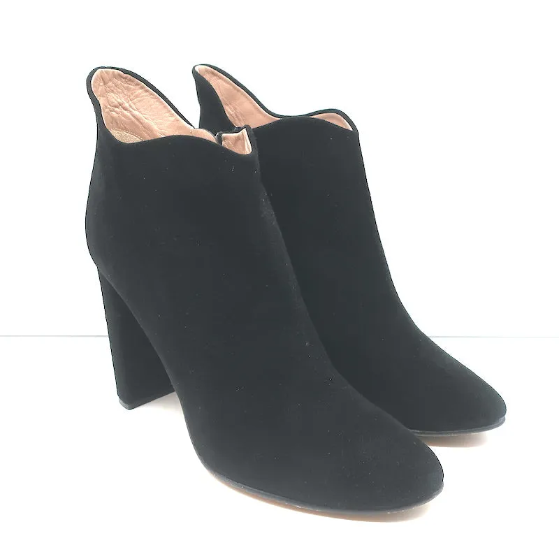 Bottes chevilles Chloe en daim noir Taille 41 Bottines à talon haut